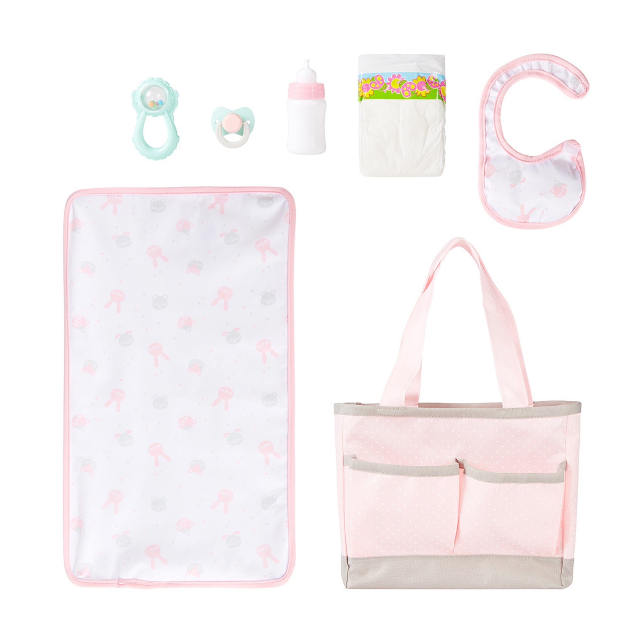 Nappy Bag and Accessories Kit Kmart