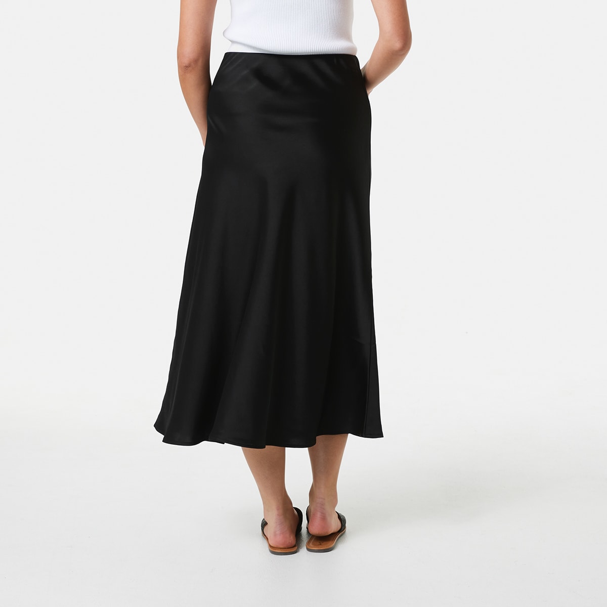 Satin A-Line Skirt - Kmart