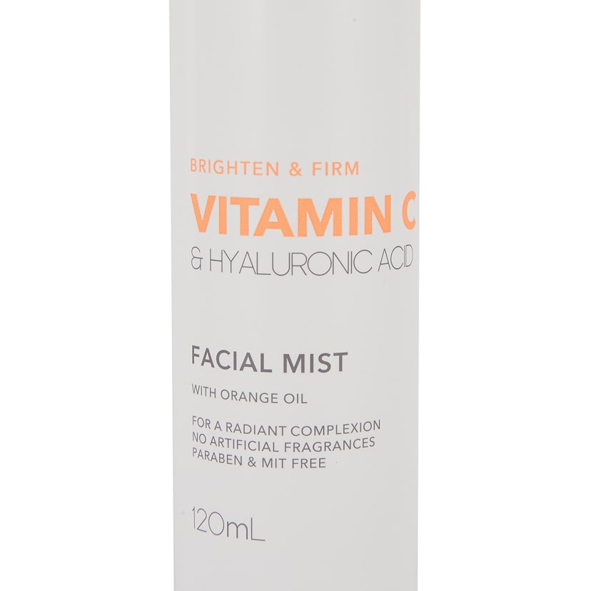 Brighten and Firm Vitamin C & Hyaluronic Acid Facial Mist Kmart