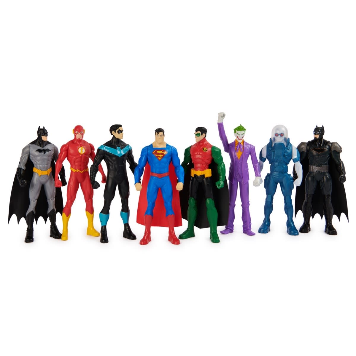 8 Pack 15cm DC Batman Action Figures - Kmart