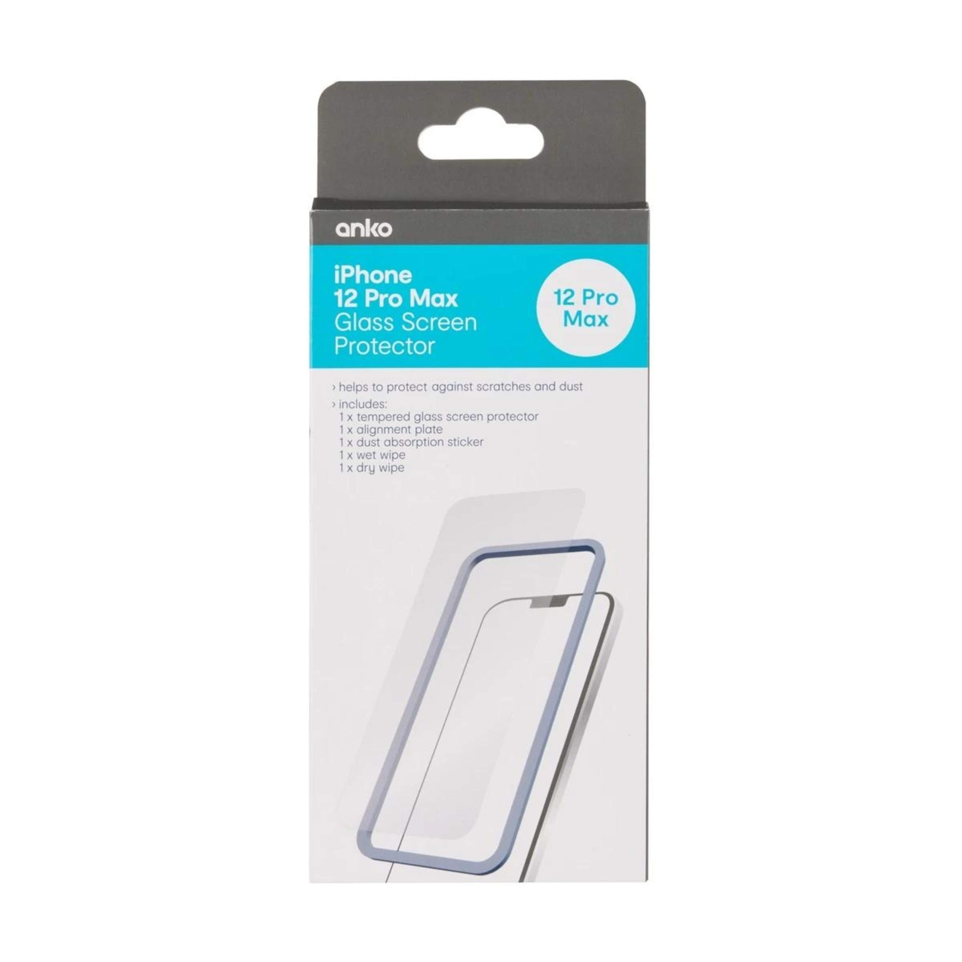 1 iPhone 12 Pro Max Glass Screen Protector, 1 of 6