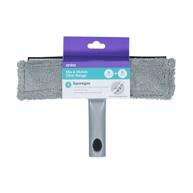 Squeegee Head Mix & Match Click Range Kmart