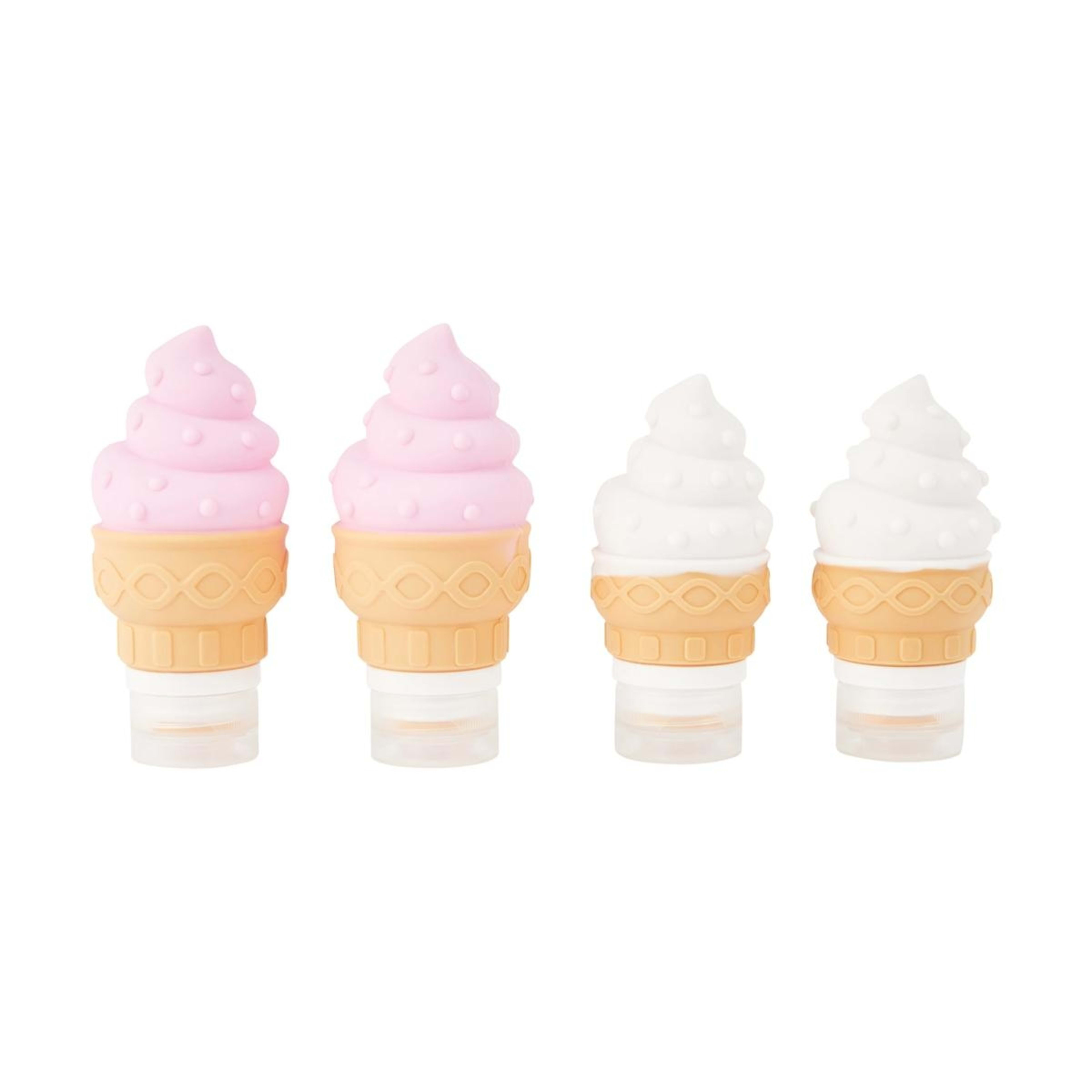 2 OXX Travel 4 Pack Travel Containers - Ice Cream Shape, 2 of 4