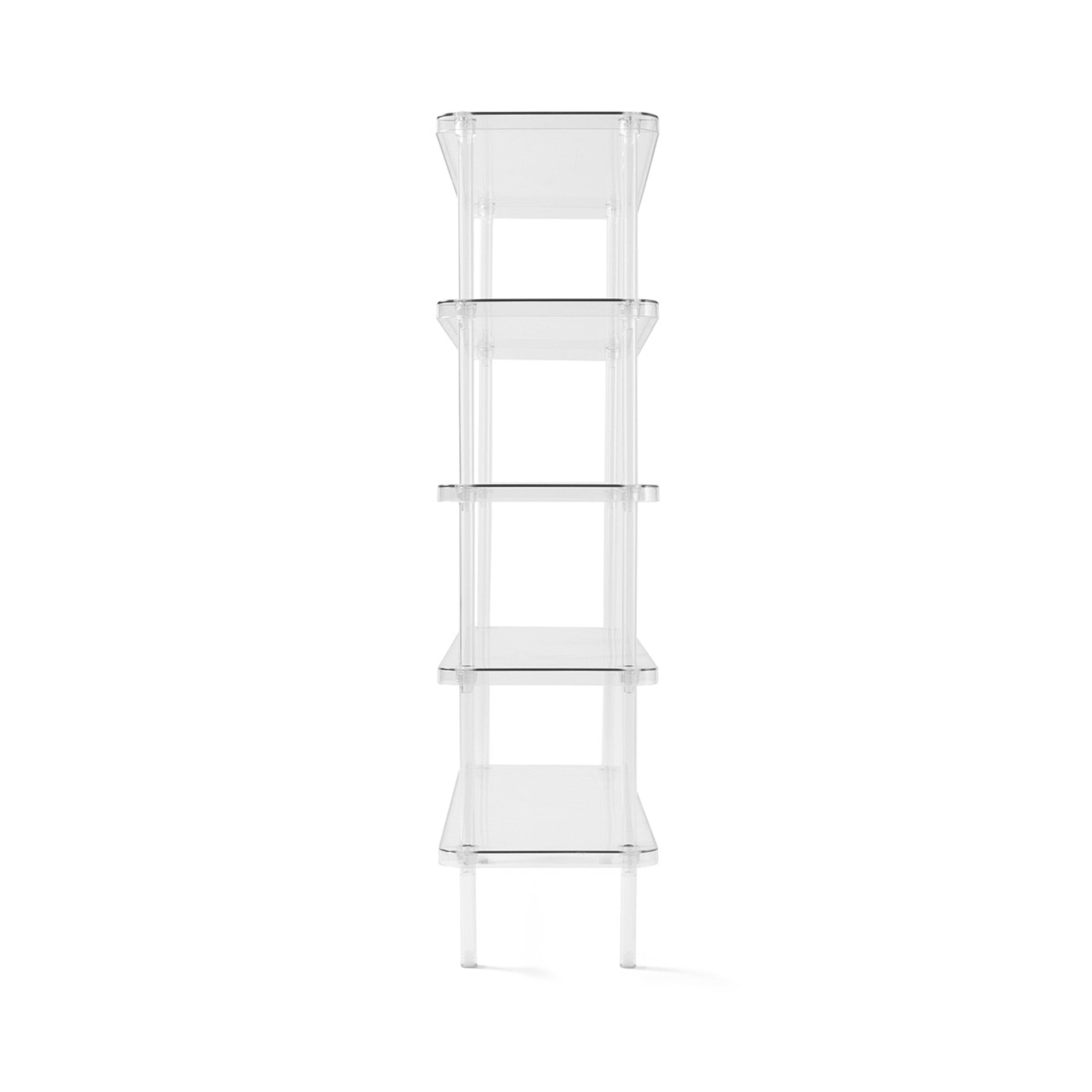 5 5 Tier Clear Shoe Rack - Clear, 5 of 7