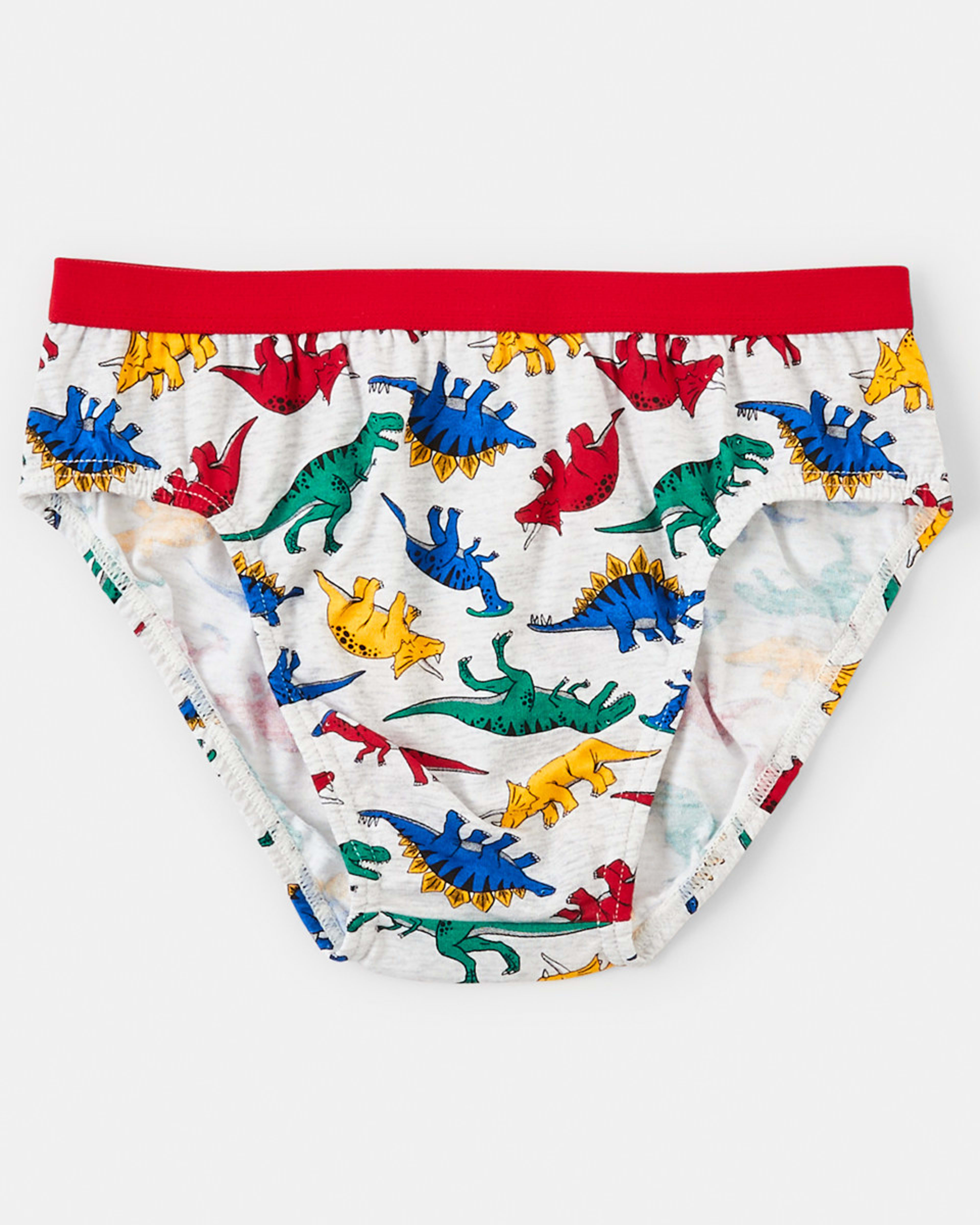9 7 Pack Print Briefs Dino Truck, 9 of 10