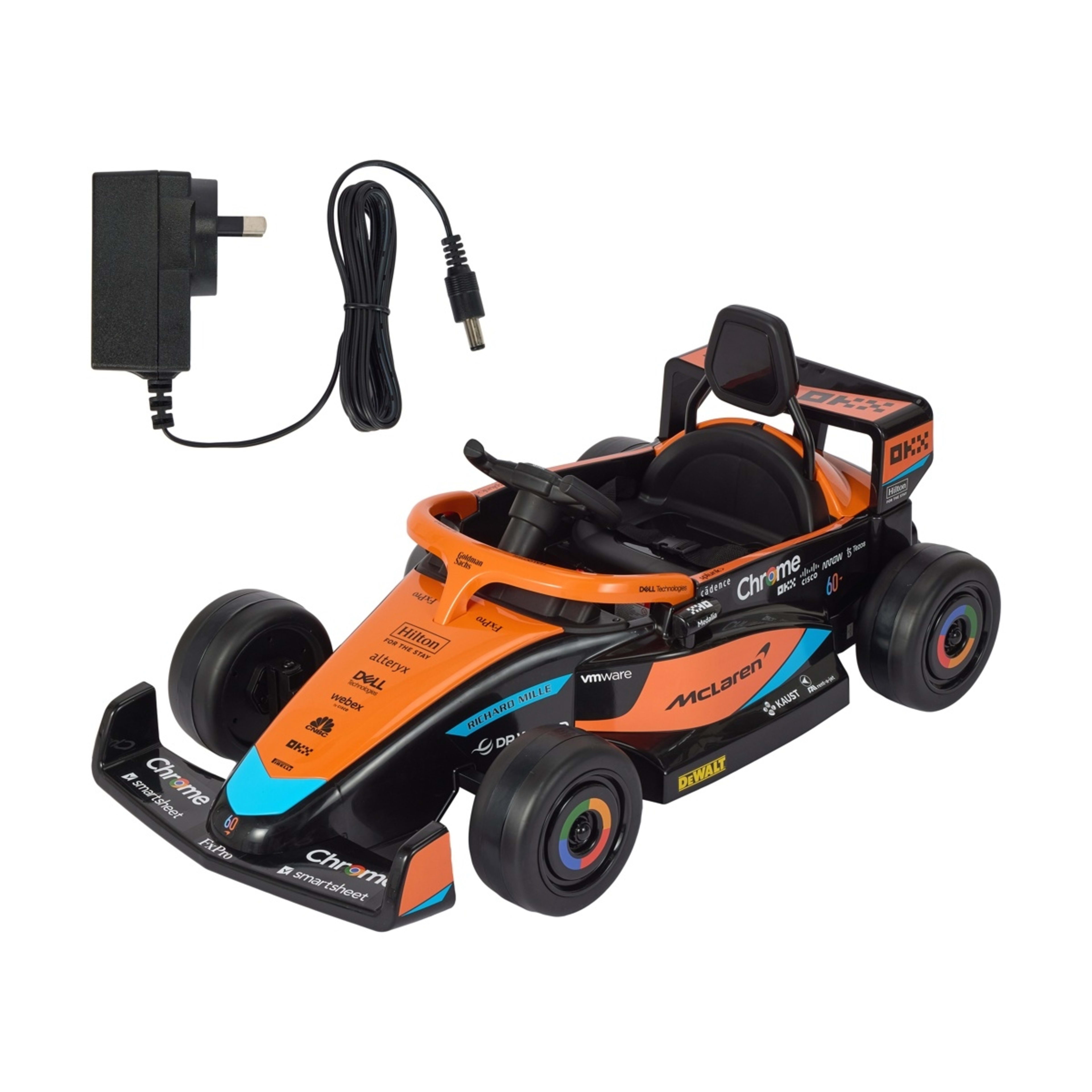 1 12V McLaren Formula 1 Team MCL60 Electric Ride On