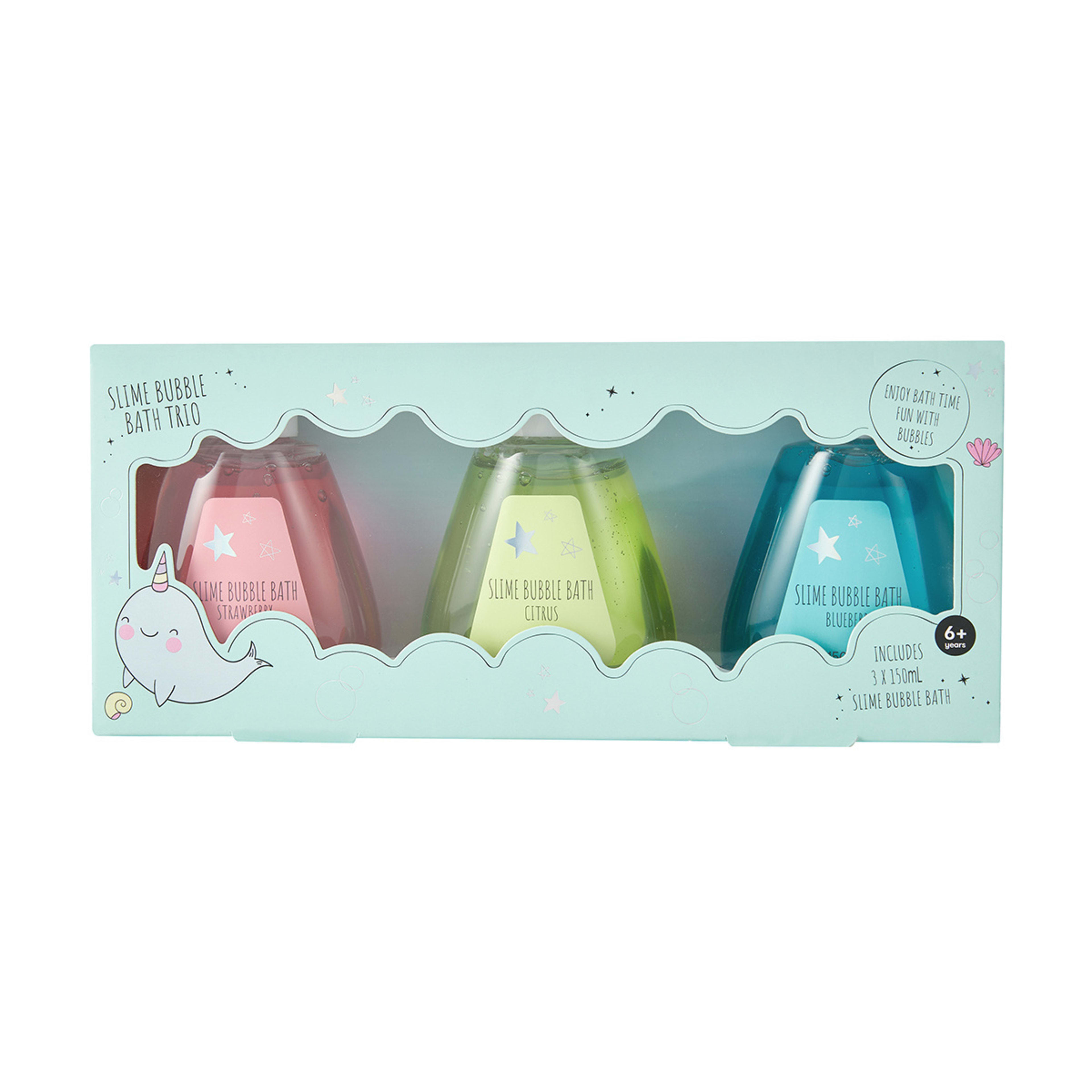 Slime Bubble Bath Trio Kmart