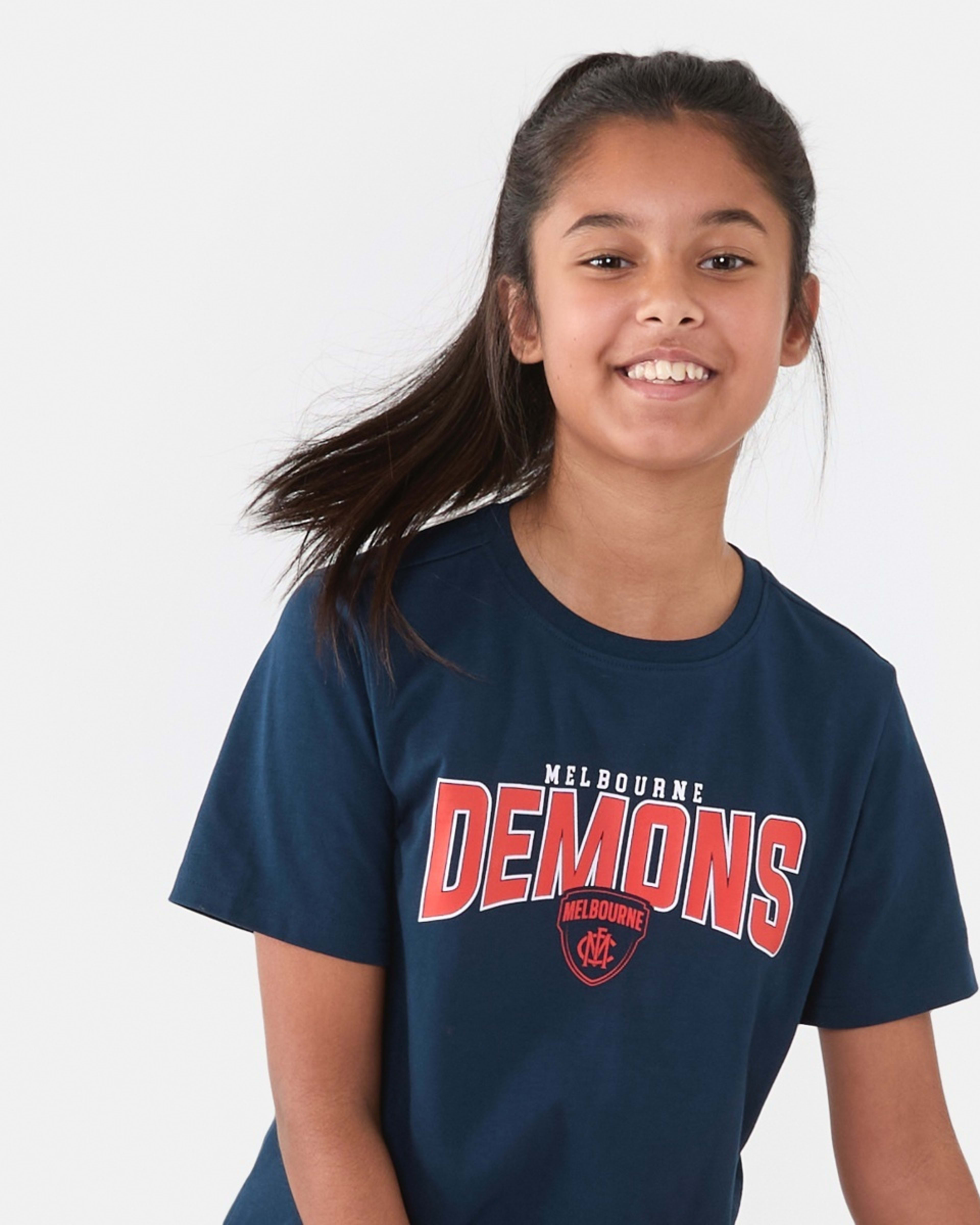 3 Official AFL Kids T-shirt Melbourne, 3 of 9