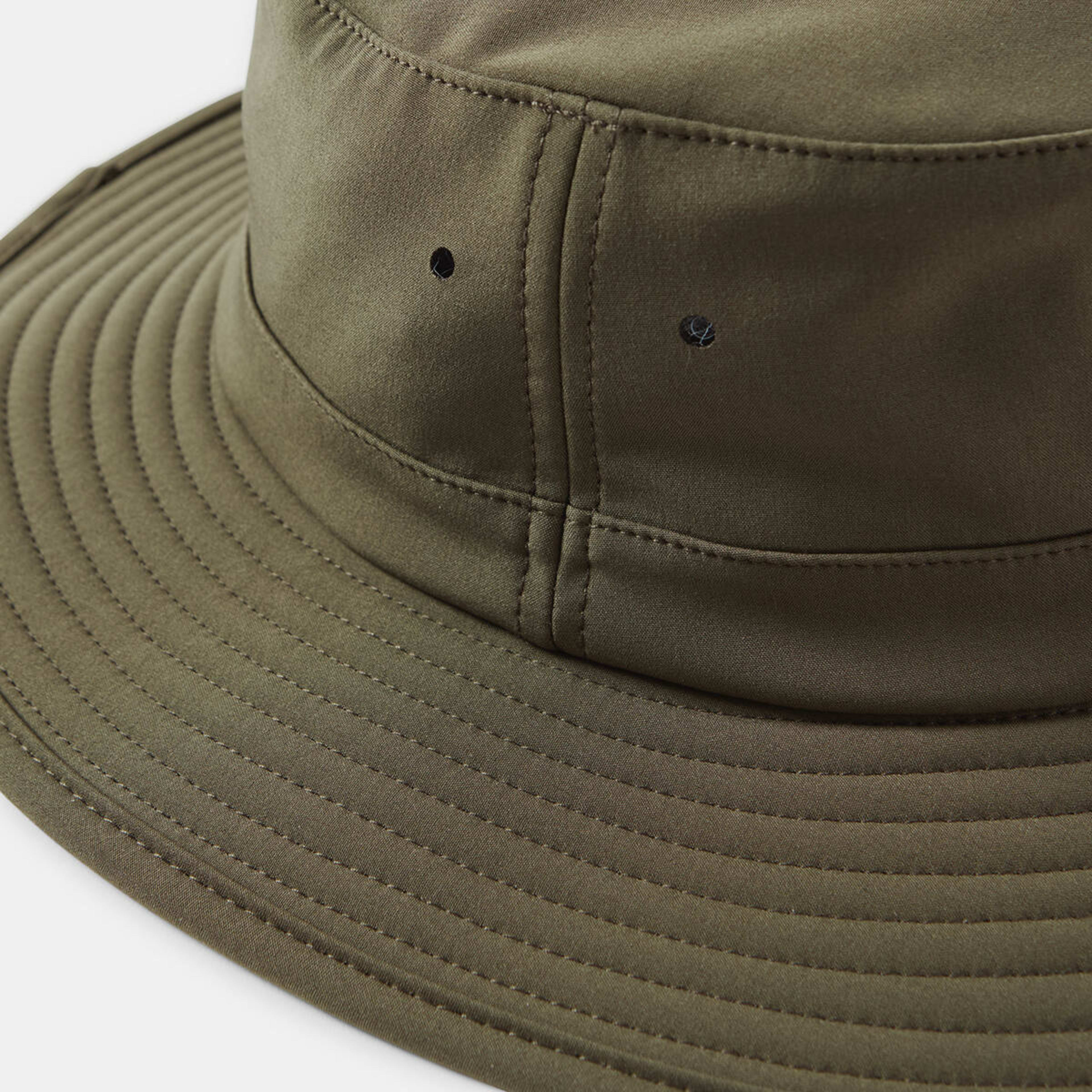 2 Water Resistant Wide Brim Hat Khaki, 2 of 4