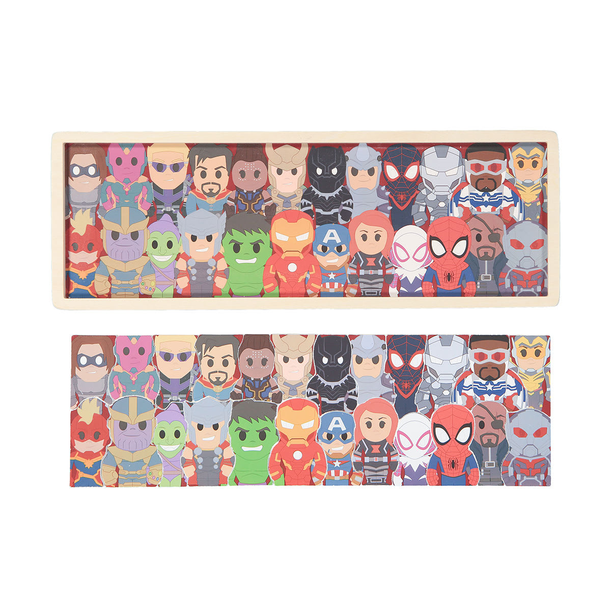 Marvel Wooden Toys Character Puzzle Assorted Kmart