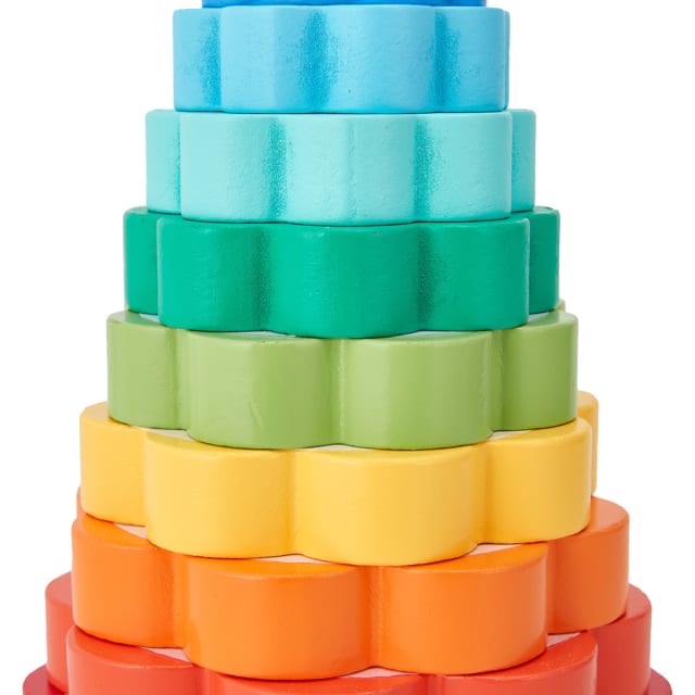 Wooden Ring Stacker Kmart