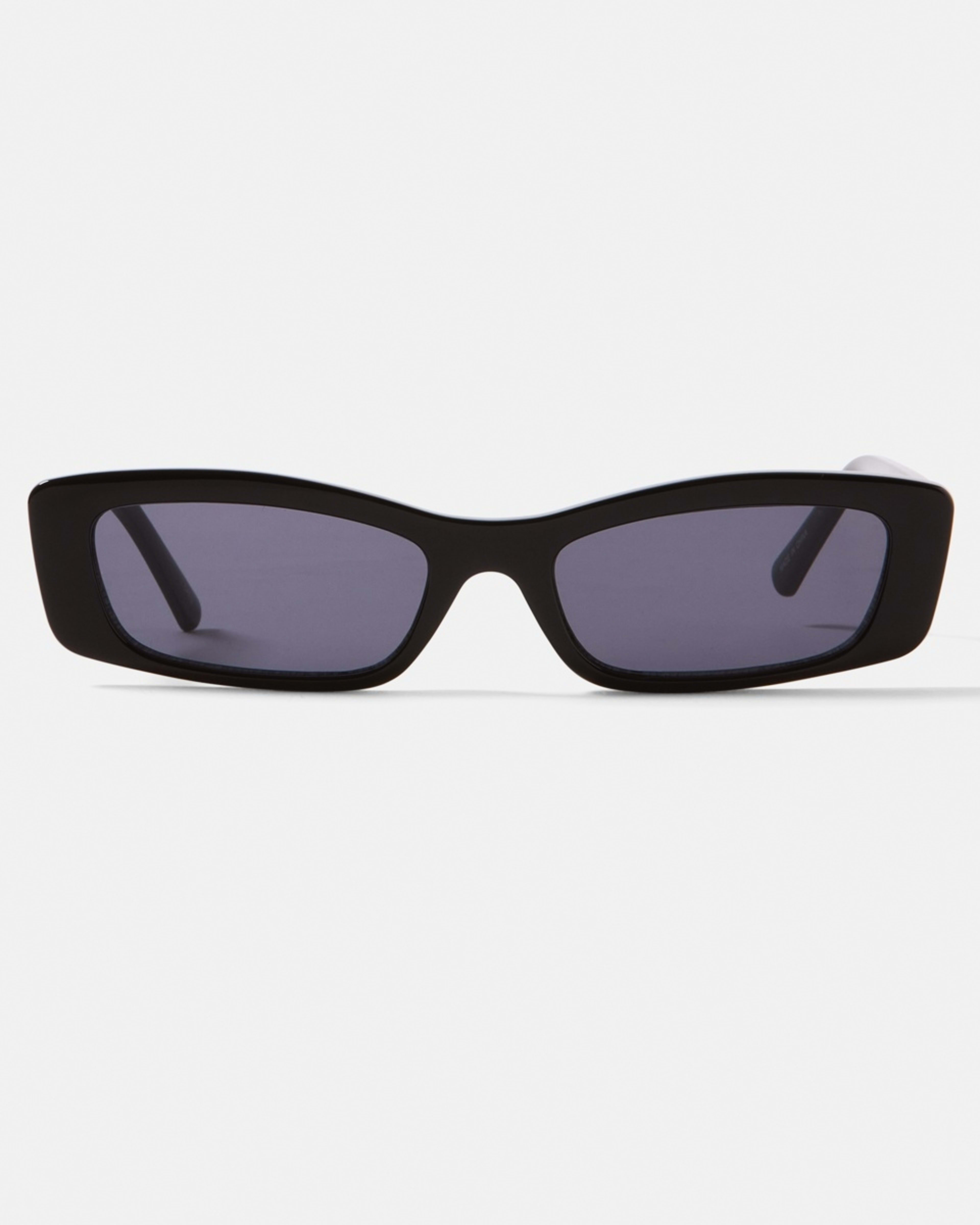4 Womens Slim Rectangle Sunglasses ACCESSORIES BLACK, 4 of 6
