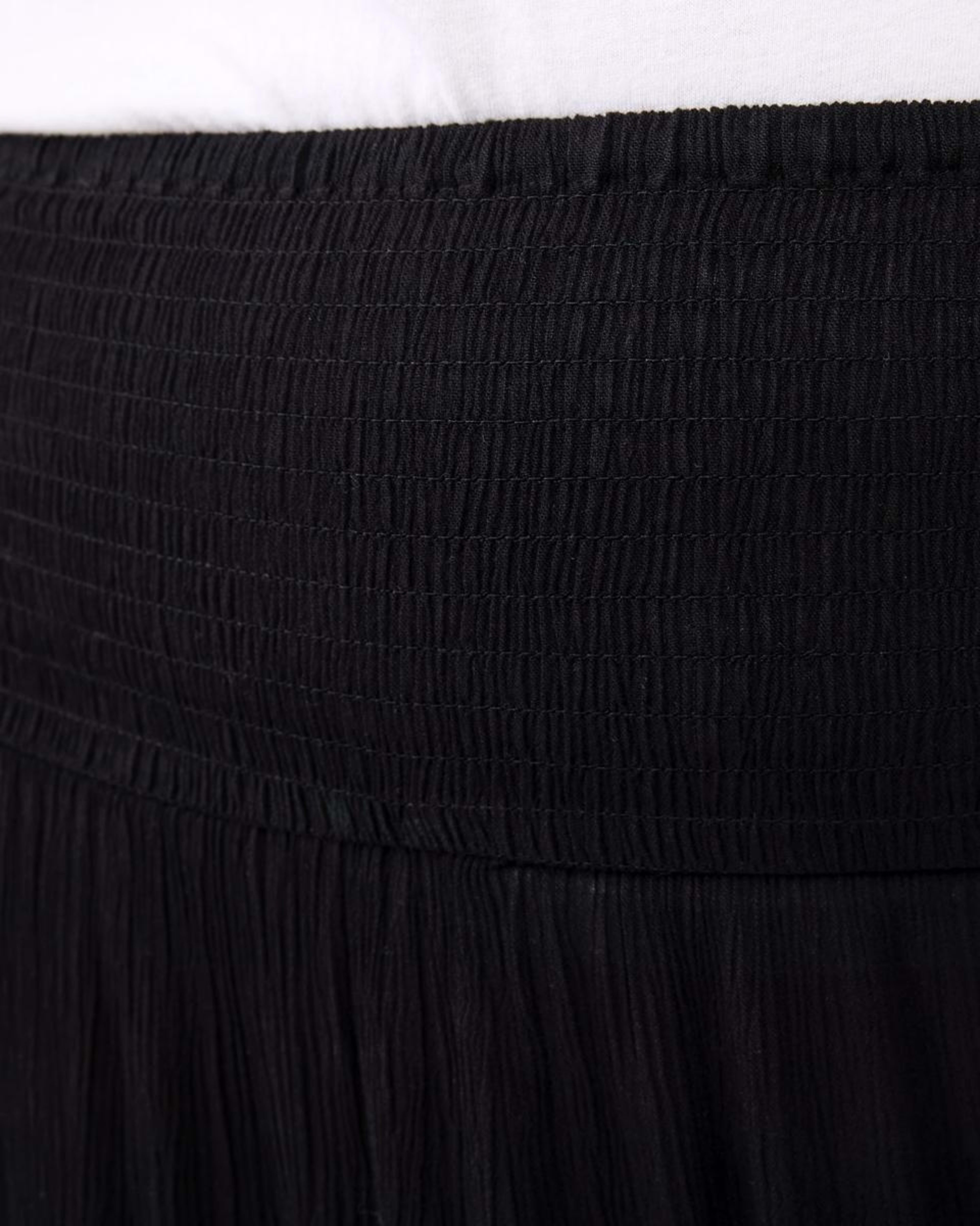 4 Curve Multi Tiered Textured Maxi Skirt BLACK, 4 of 5