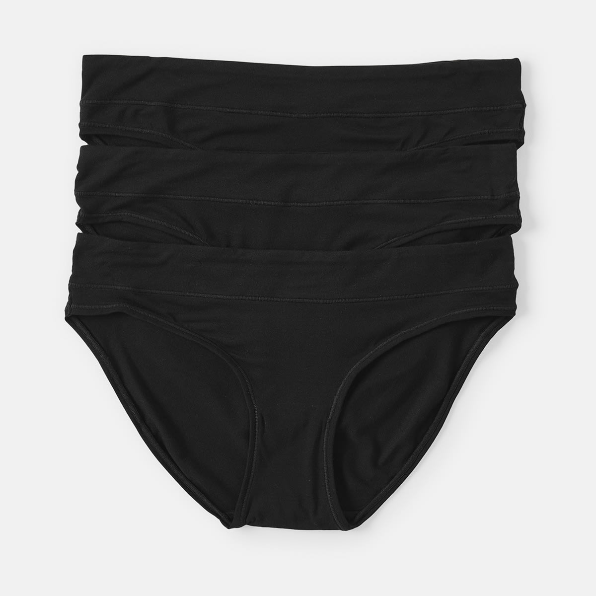 3 Pack Bamboo Blend Bikini Briefs Kmart