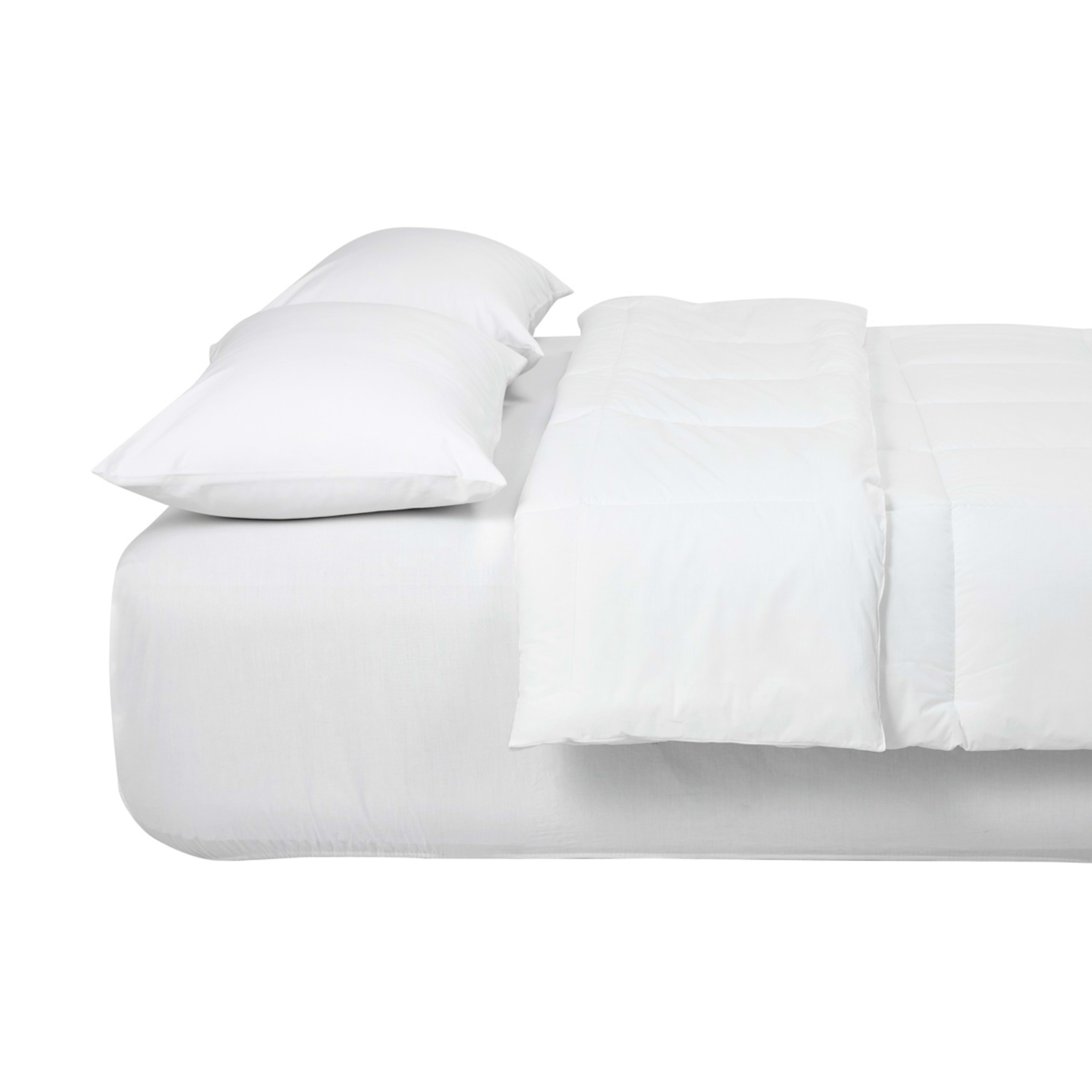4 Winter High Warmth Quilt - Single Bed, White, 4 of 4