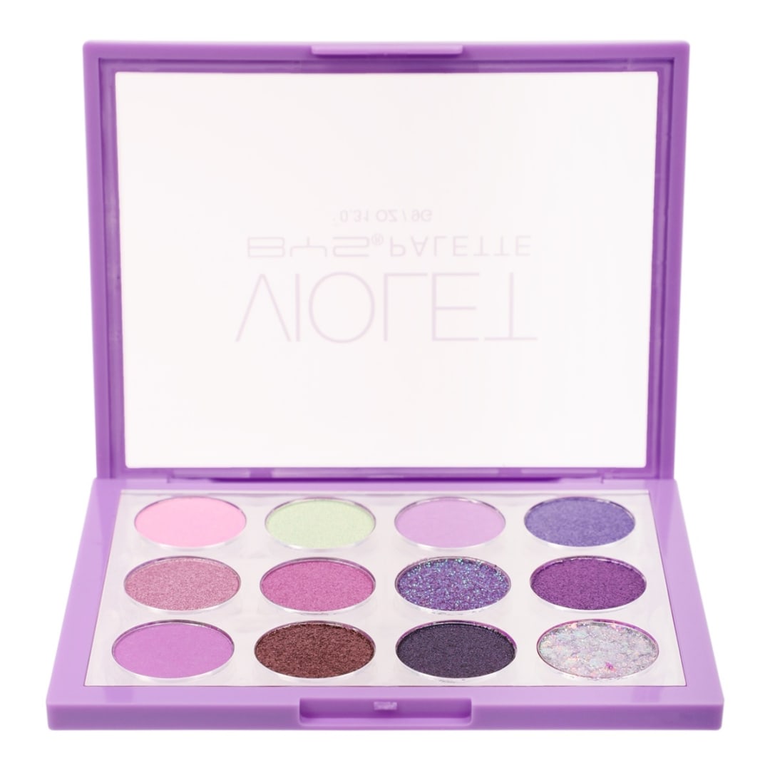 BYS 12 Shades Eyeshadow Palette Violet Kmart NZ
