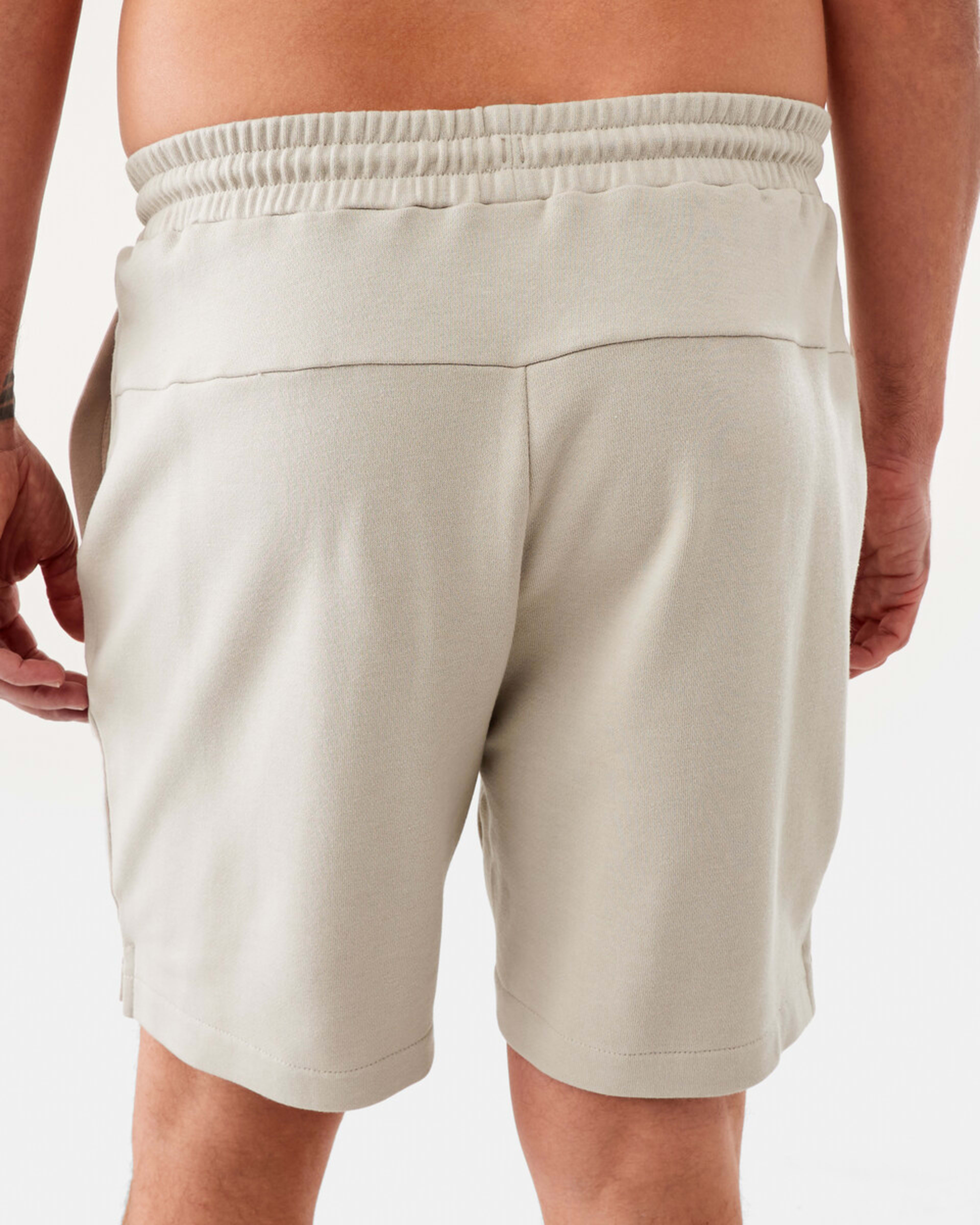 3 Active Mens Terry Shorts Sil Beige, 3 of 7
