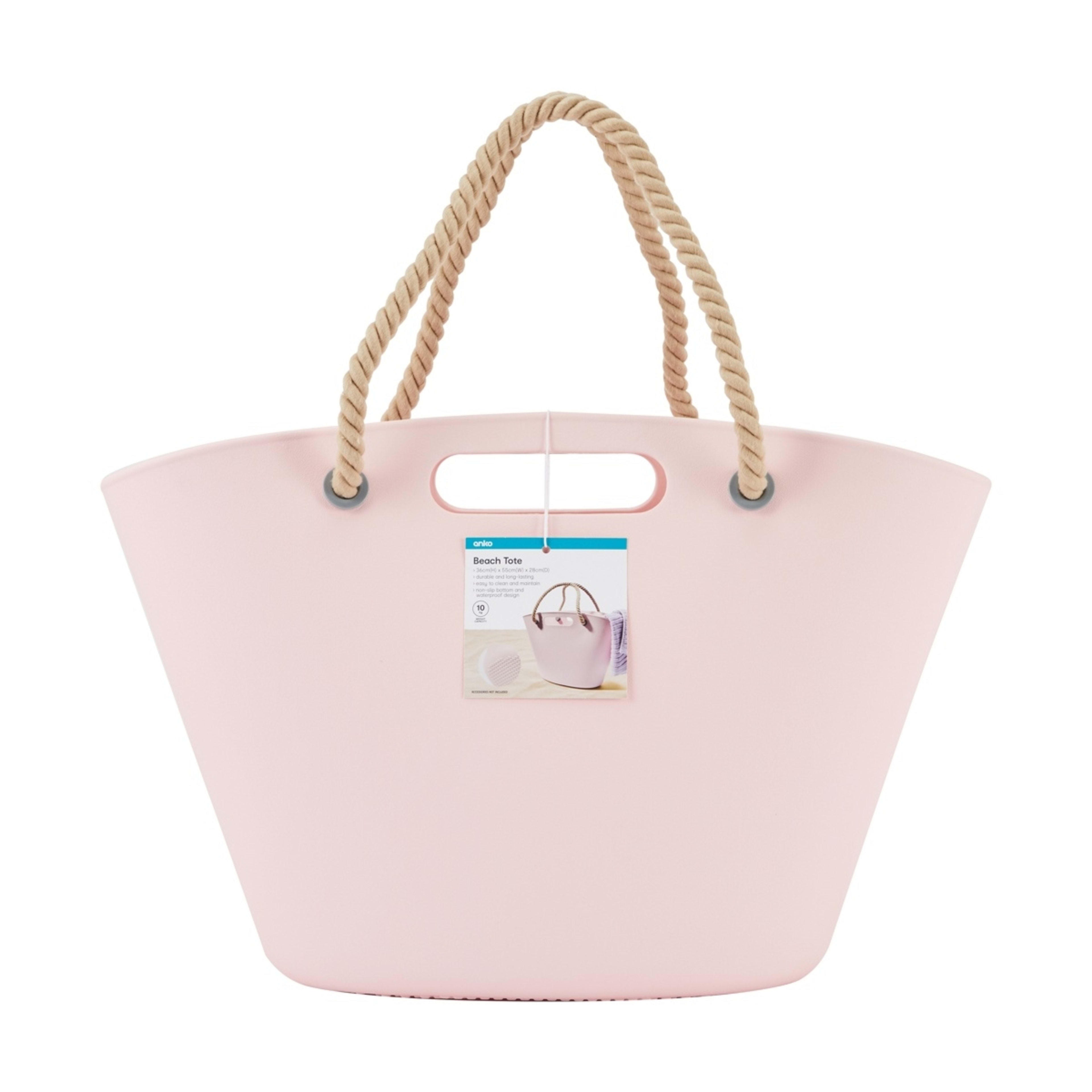 5 Beach Tote - Blush, 5 of 5