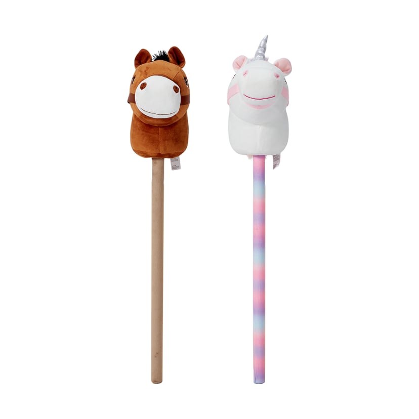 Hobby Horse or Unicorn with Sound Assorted Kmart