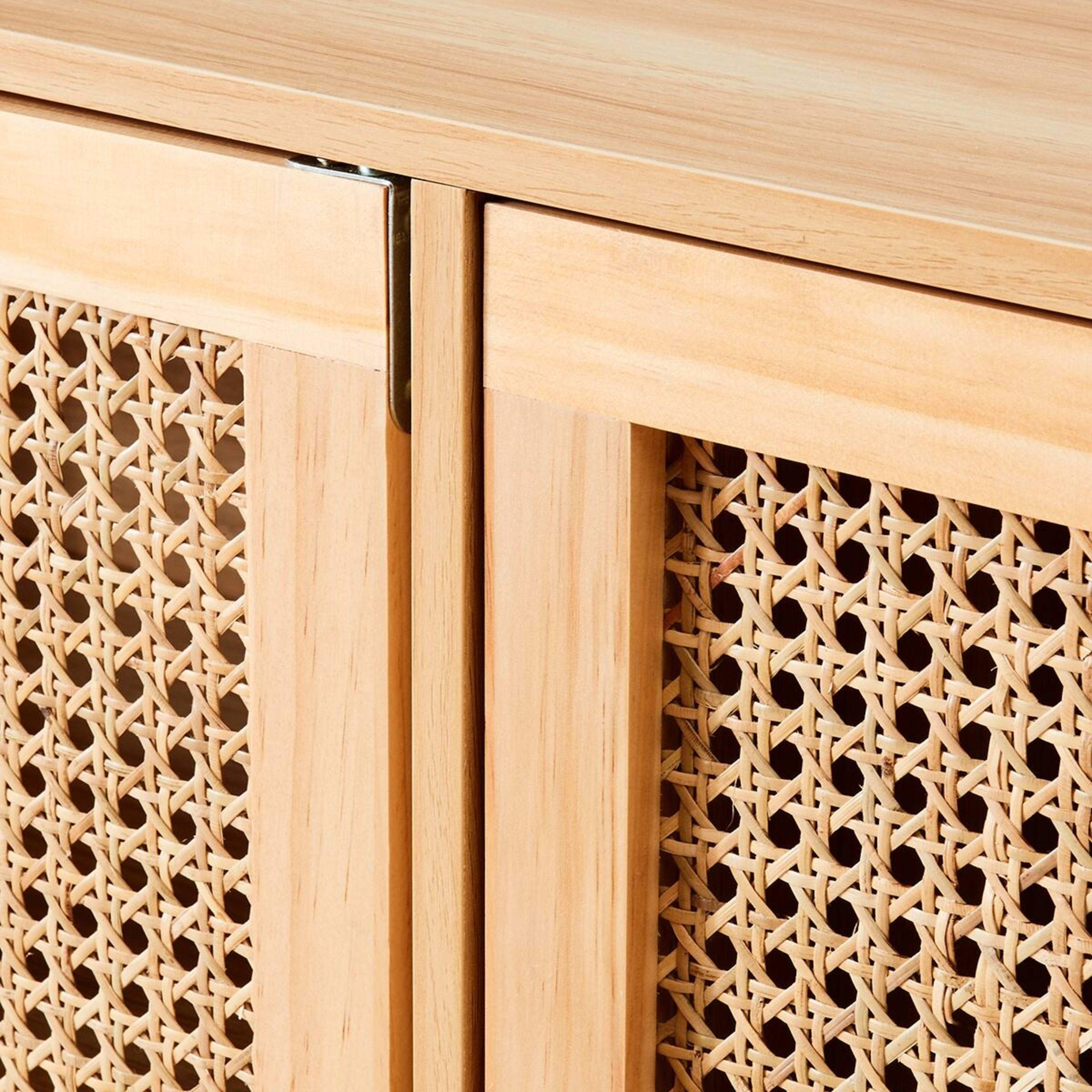 6 Rattan Sideboard with Adjustable Shelves, 6 of 10