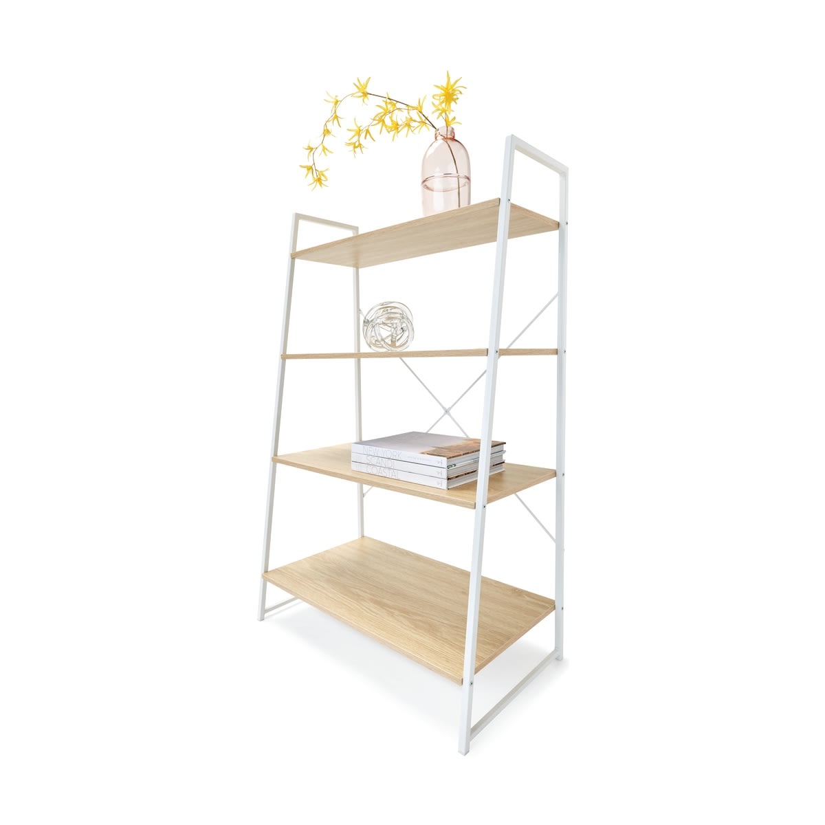 Scandi Ladder Bookshelf Kmart NZ