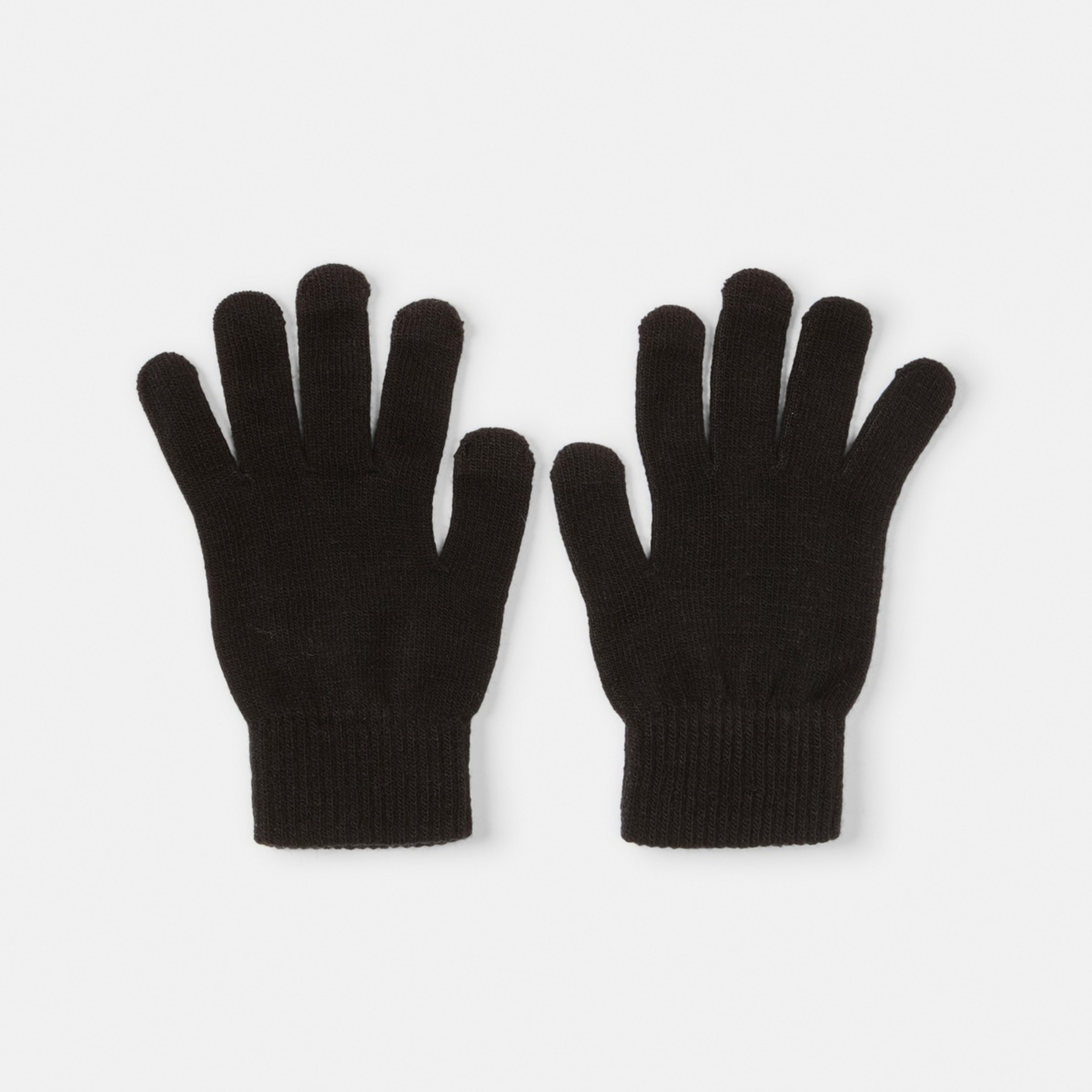 1 Touchscreen Gloves Black, 1 of 3
