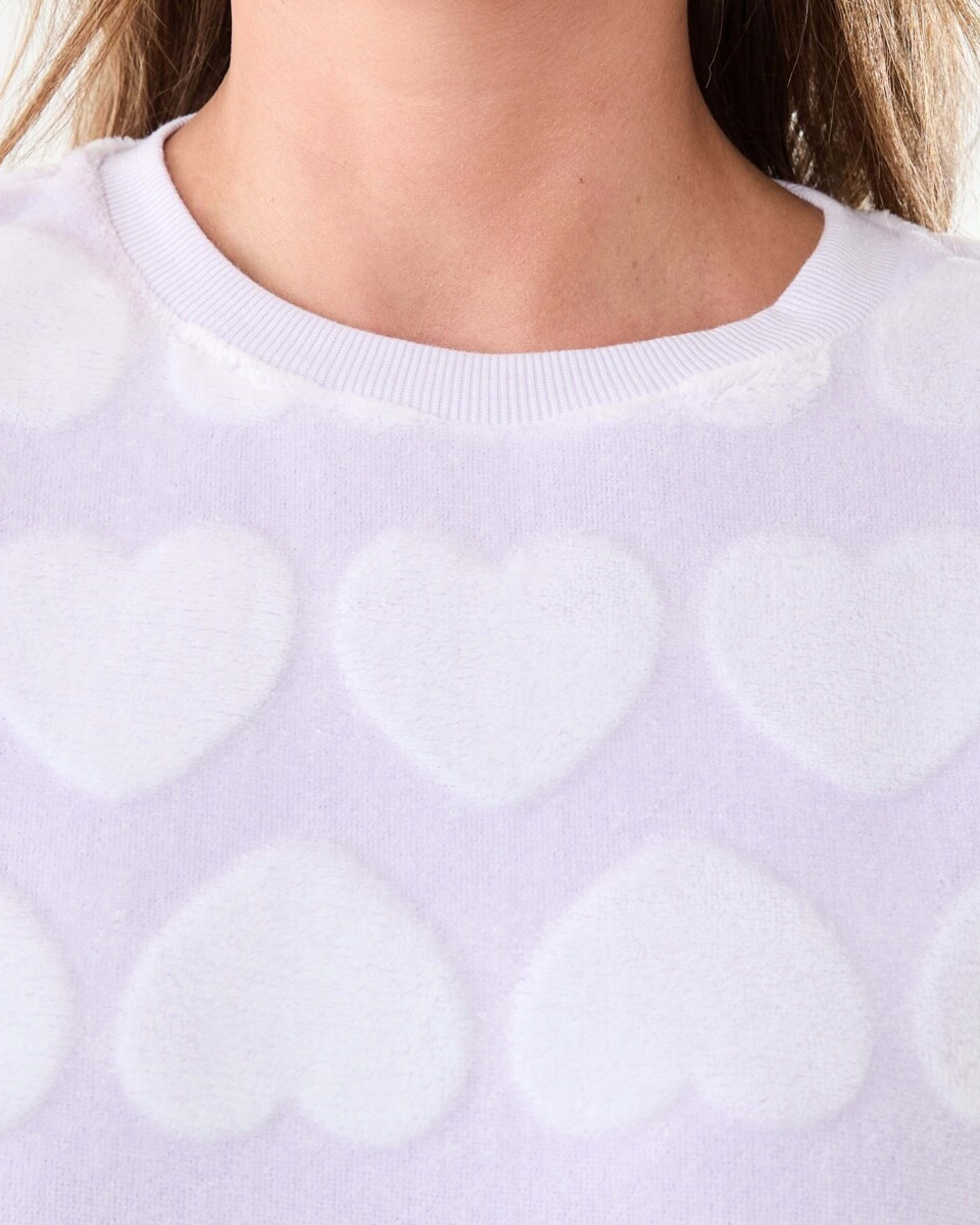 5 Fleece Top and Pants Pyjama Set Llc Heart, 5 of 7