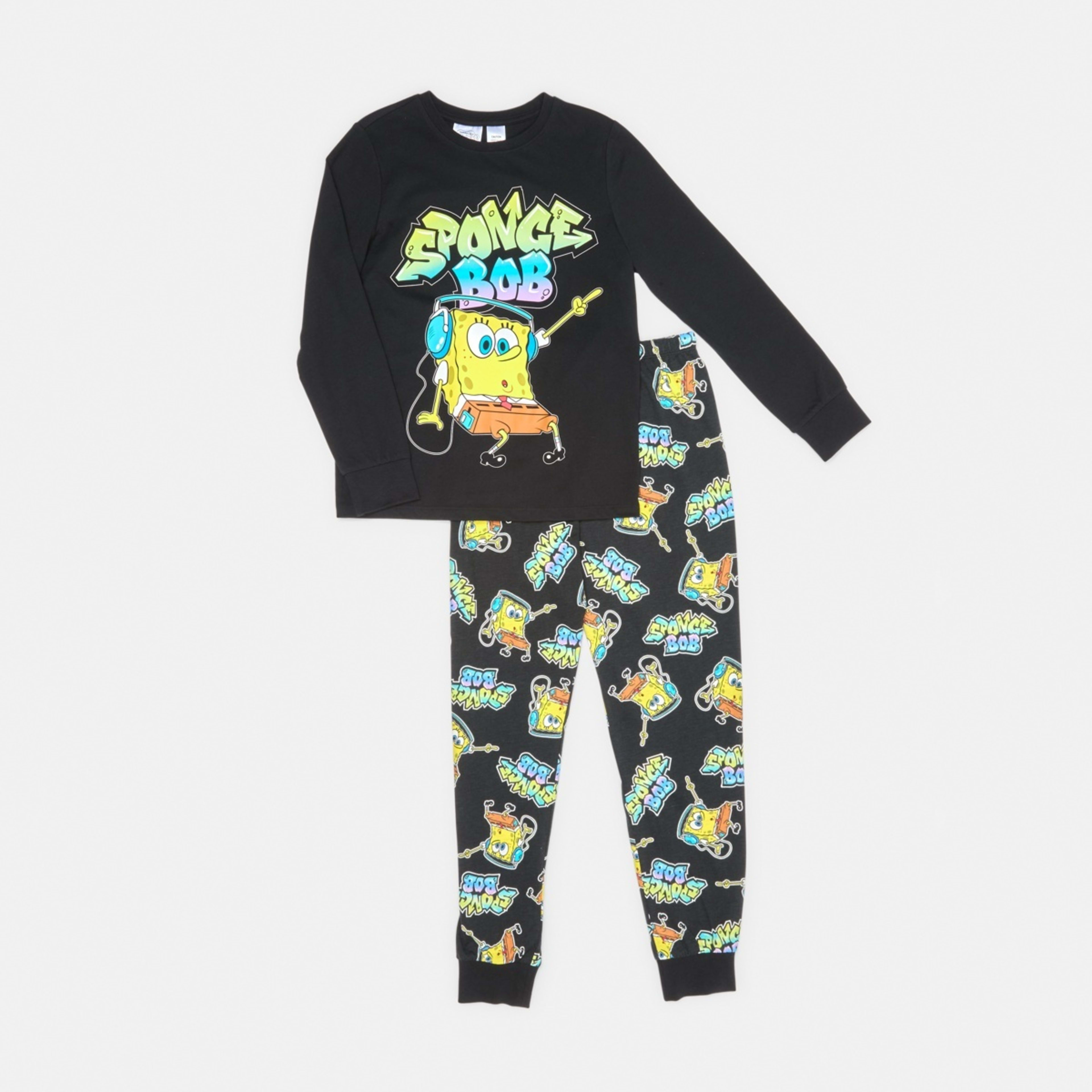 6 SpongeBob SquarePants License Pyjama Set Sponge Bob, 6 of 9