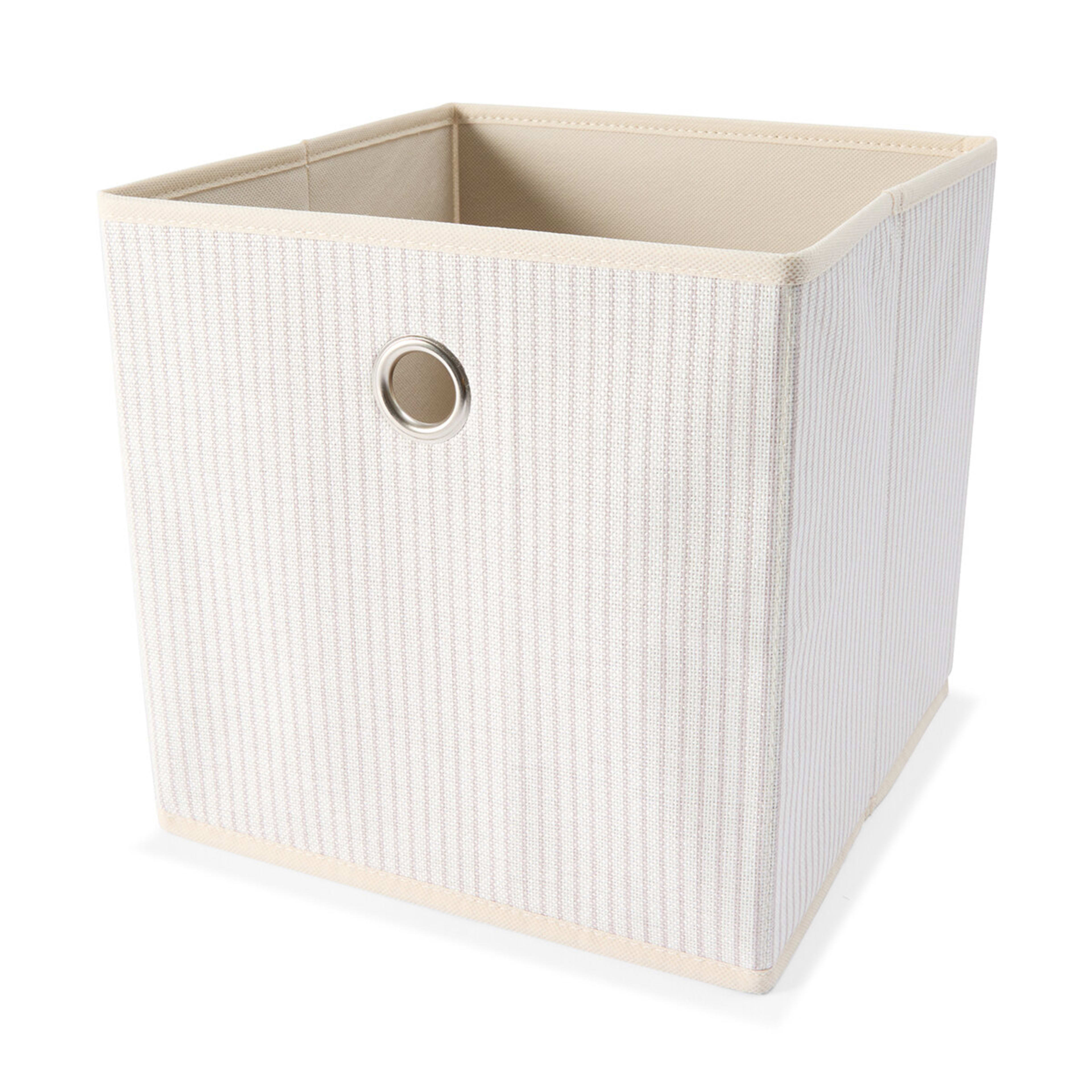 1 Collapsible Storage Cube - Stripe, 1 of 8