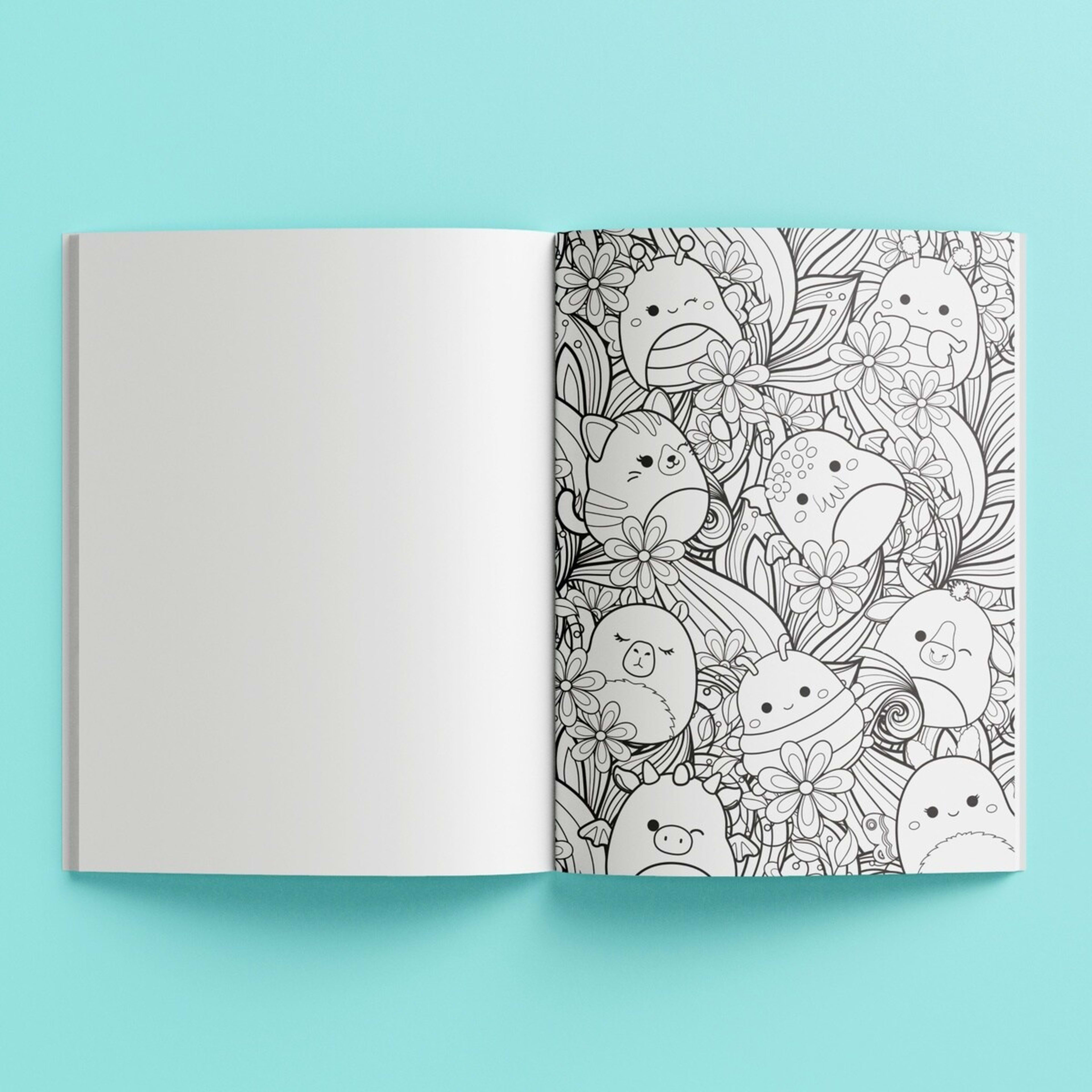 5 Kaleidoscope Colouring Poster Art: Original Squishmallows Mallow Days - Book, 5 of 5