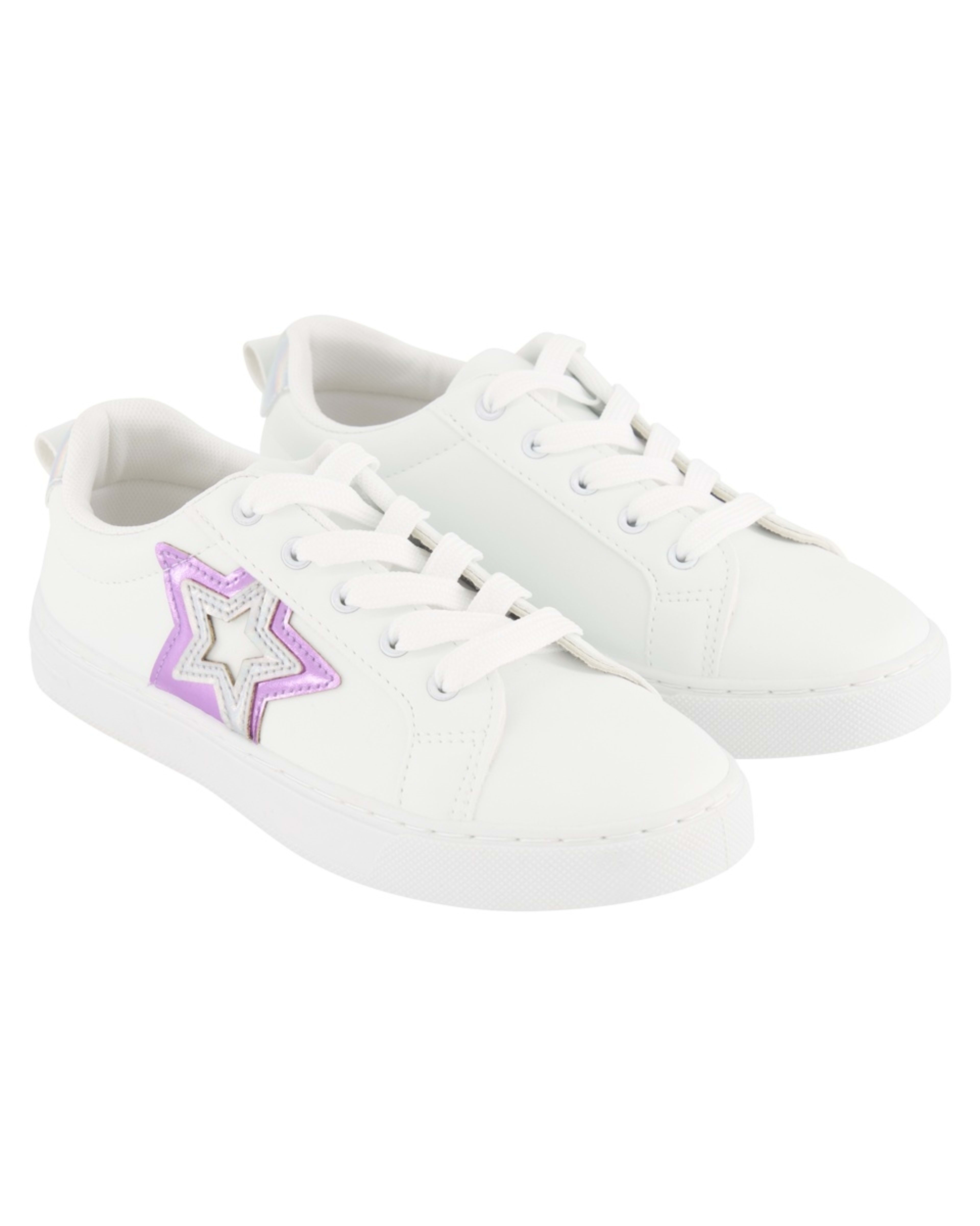 4 Senior Casual Shoes WHITE, 4 of 5
