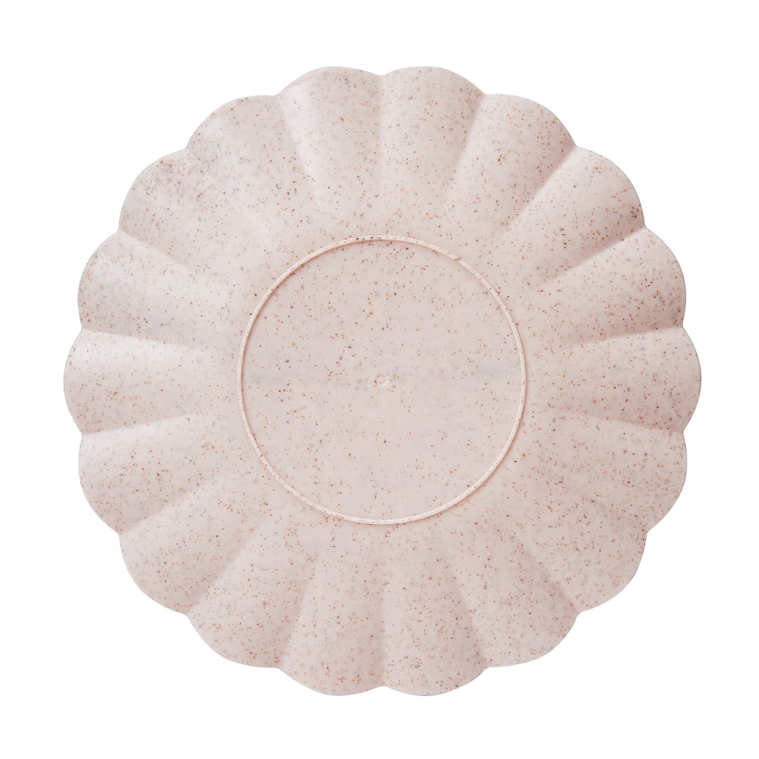 6 Pack Scalloped Wheatgrain Plates - Kmart