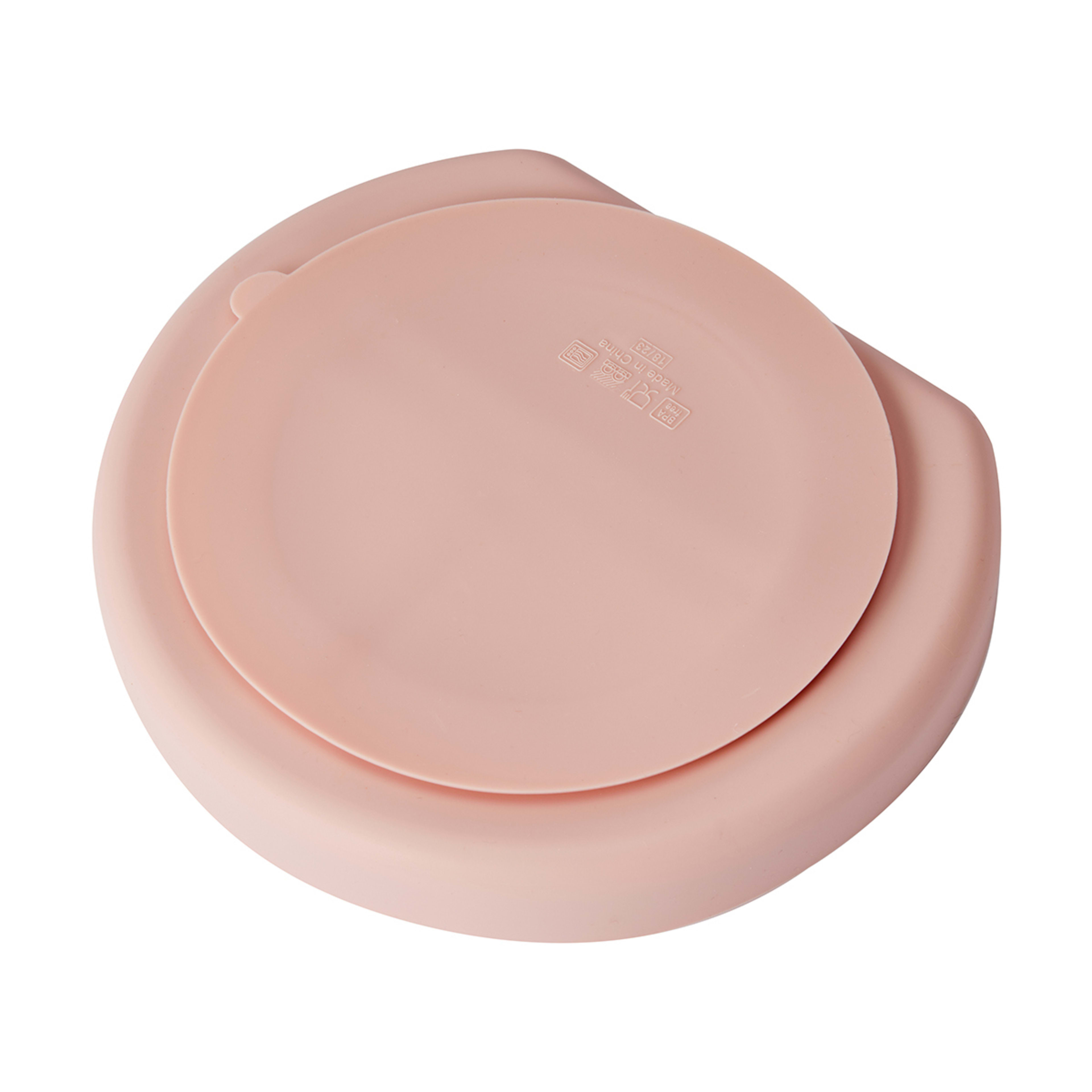 6 Piece Silicone Feeding Set Pink Kmart