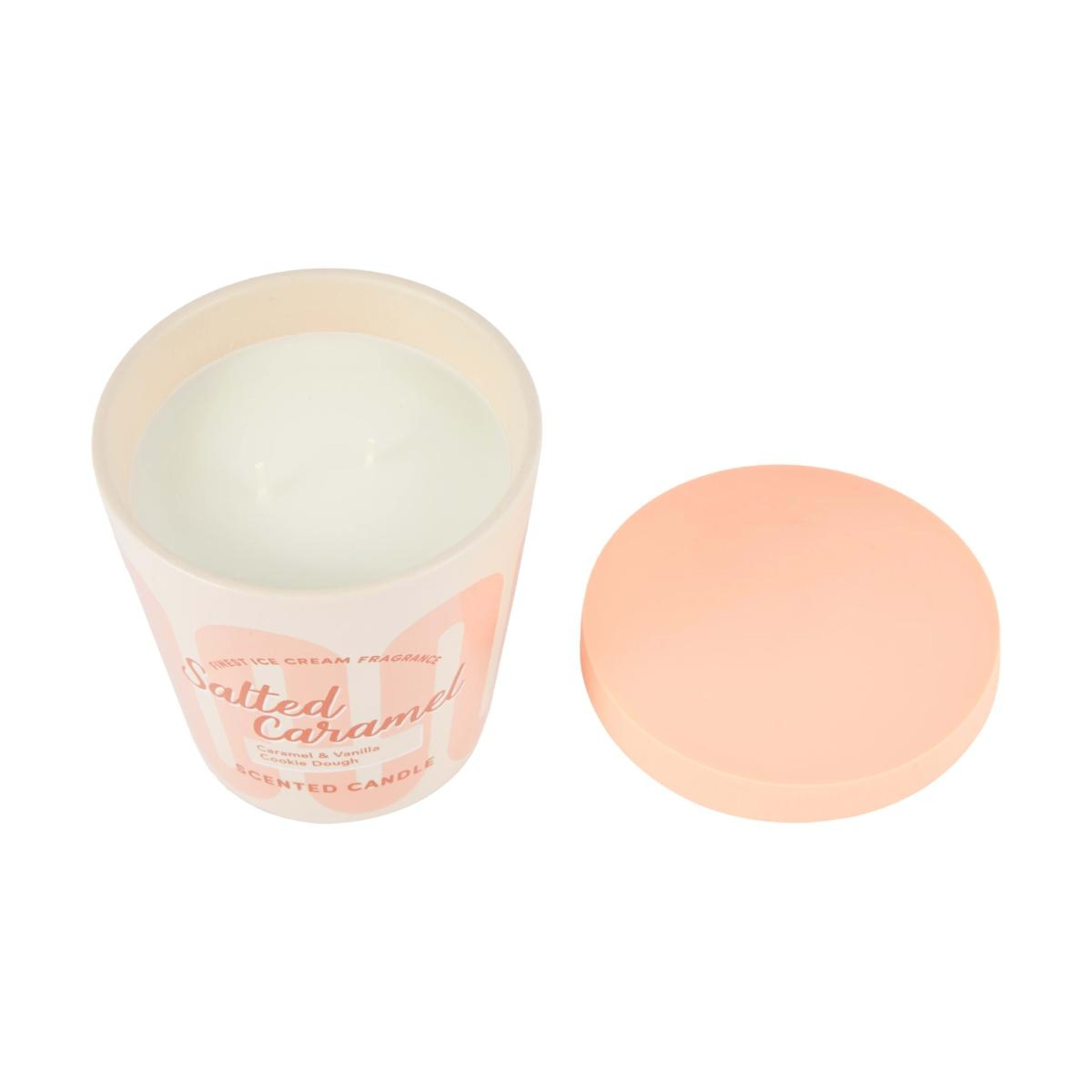 2 Salted Caramel Ice Cream Candle, 2 of 6
