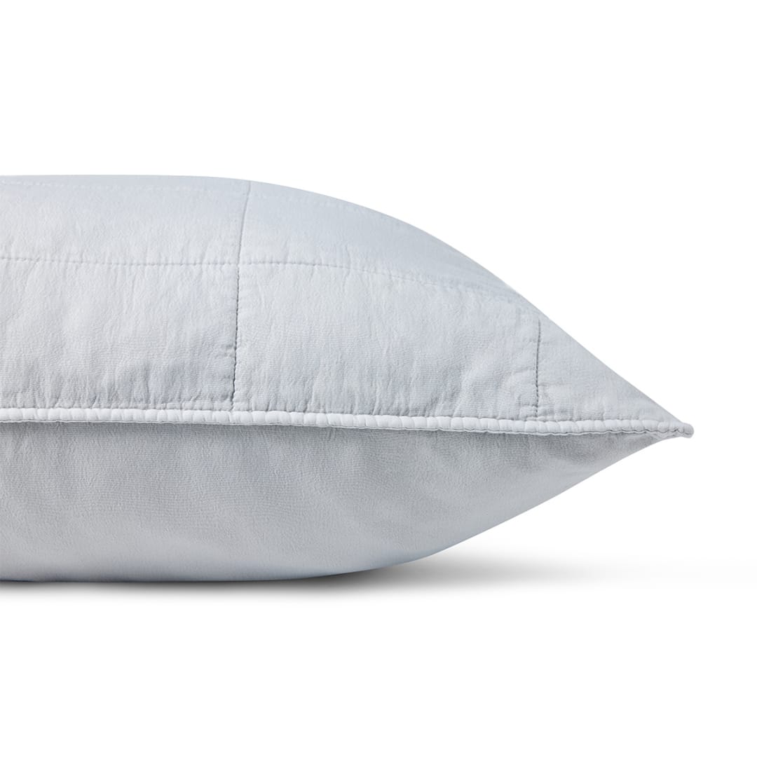 Brooklyn European Pillowcase Grey Kmart