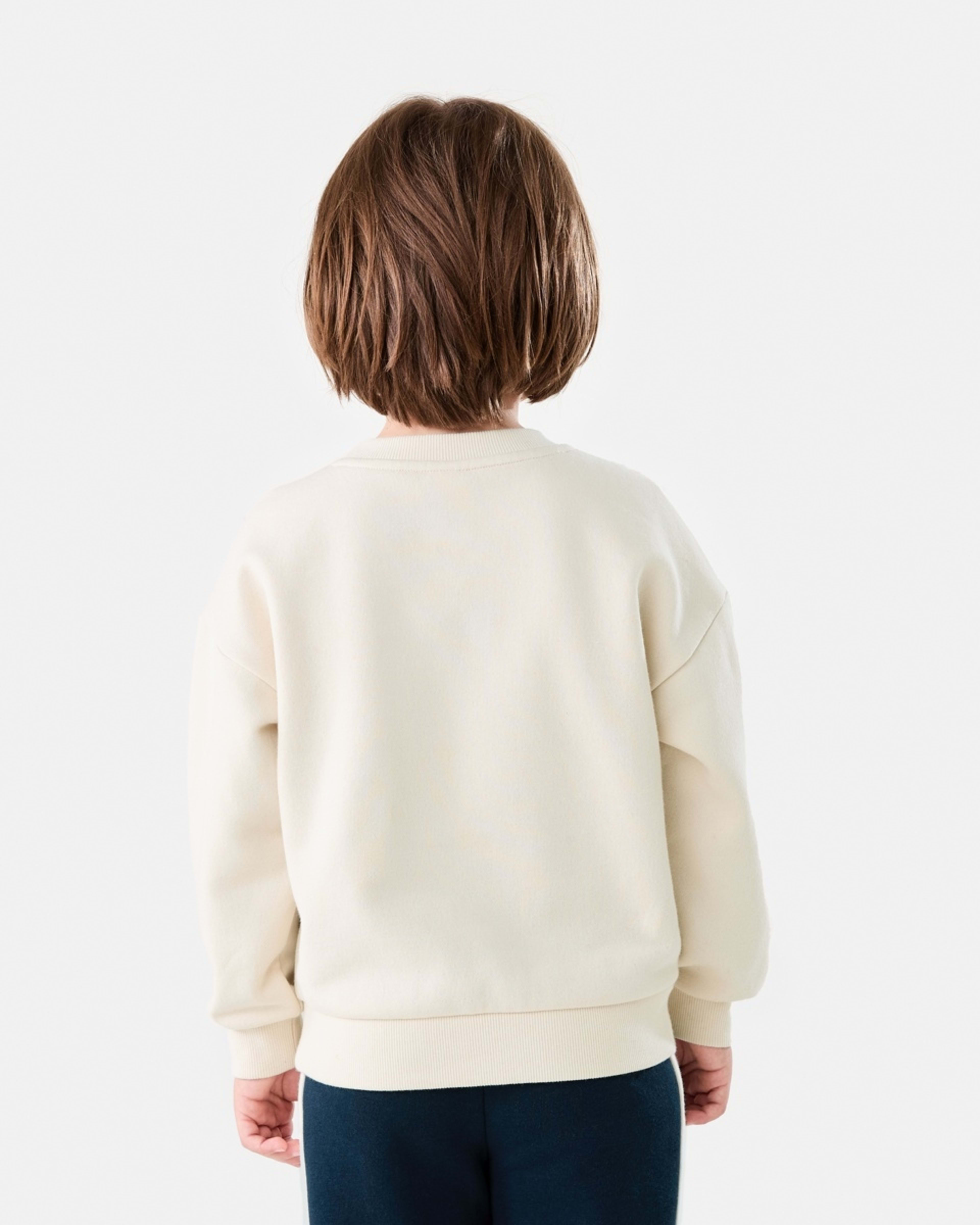 2 Print Crew Neck Sweatshirt Bge Varsit, 2 of 6