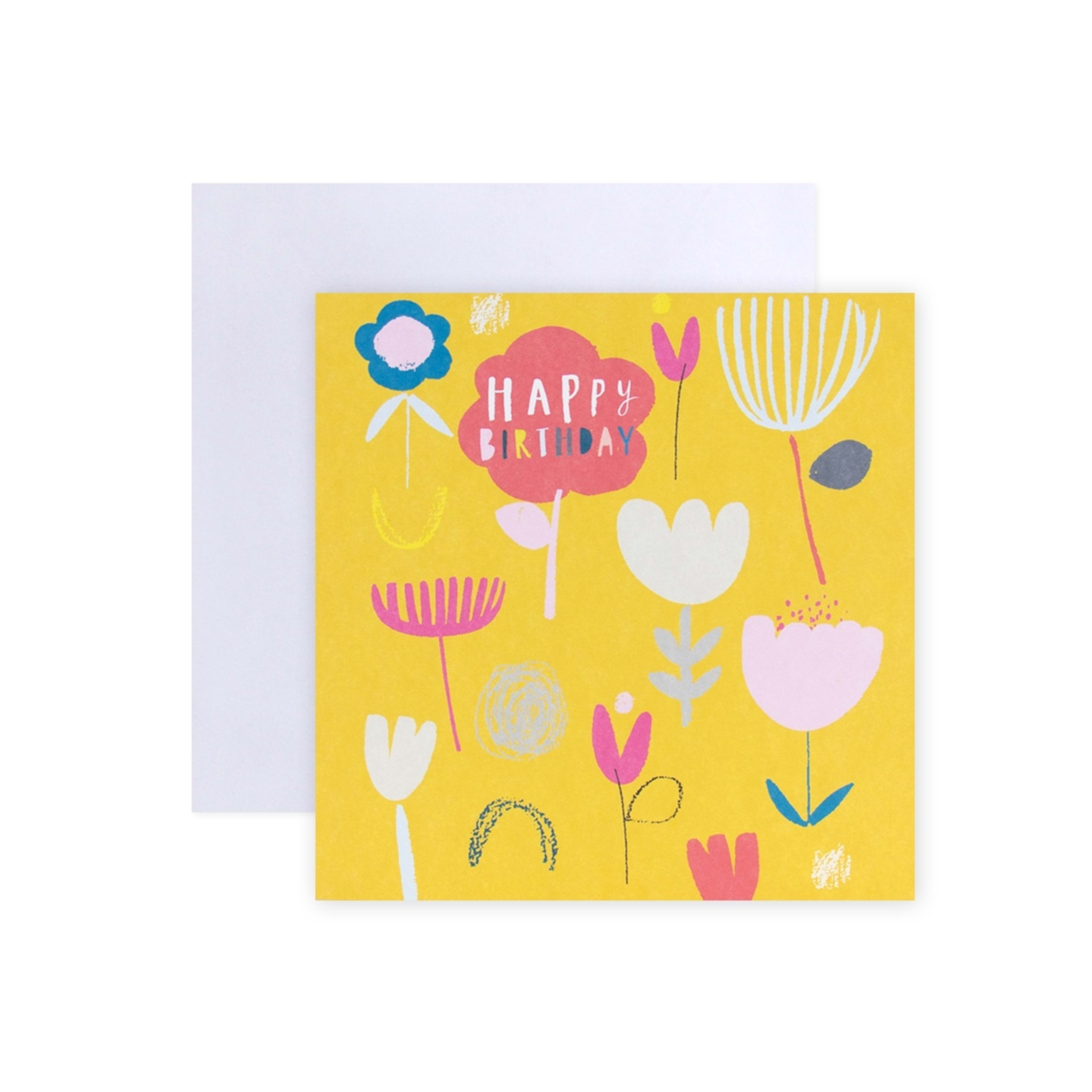 1 Creative Publishing by Hallmark Birthday Greeting Card - Contemporary Flowers
