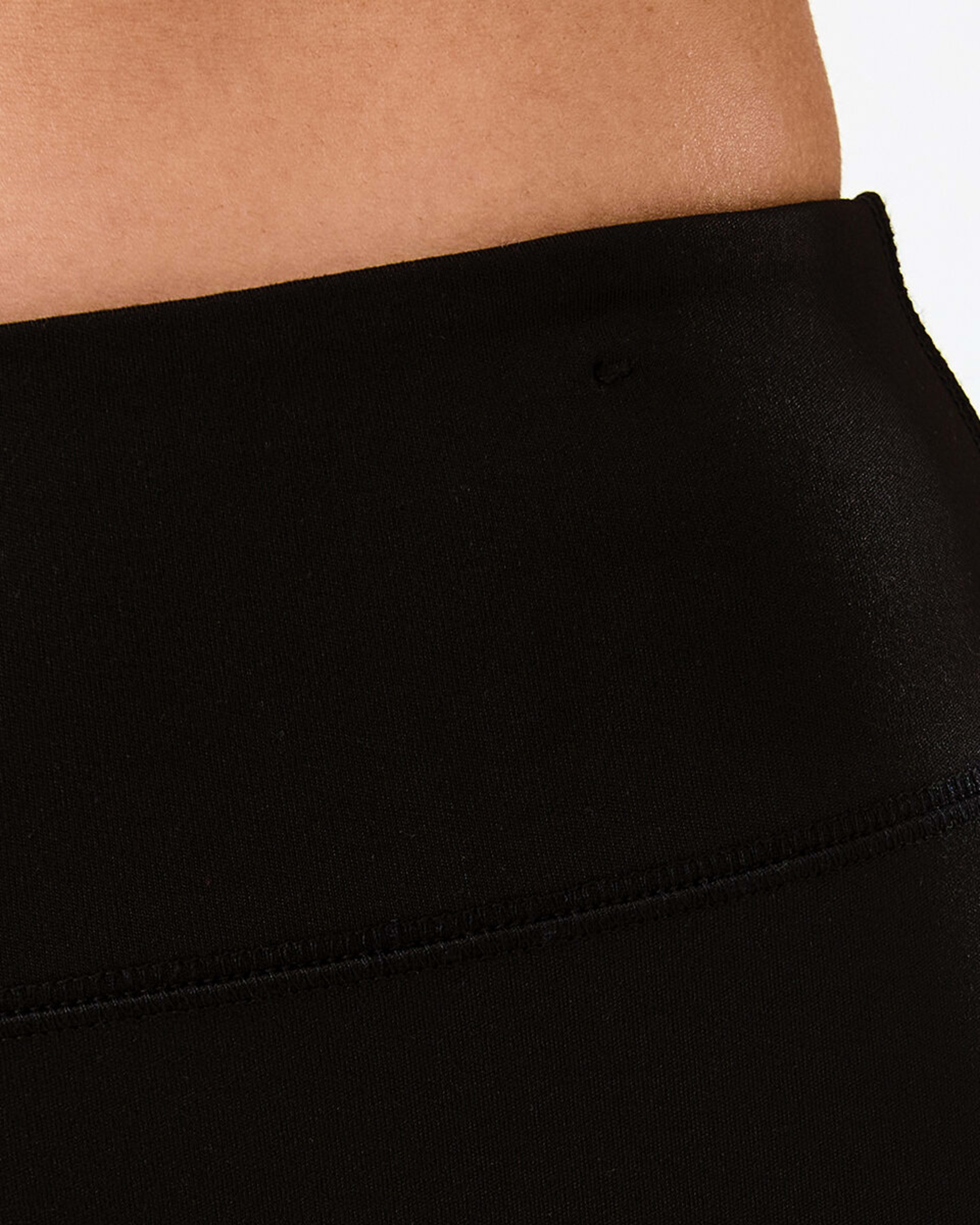 5 Active Womens Full Length Core Everyday Comfort Leggings BLACK, 5 of 5