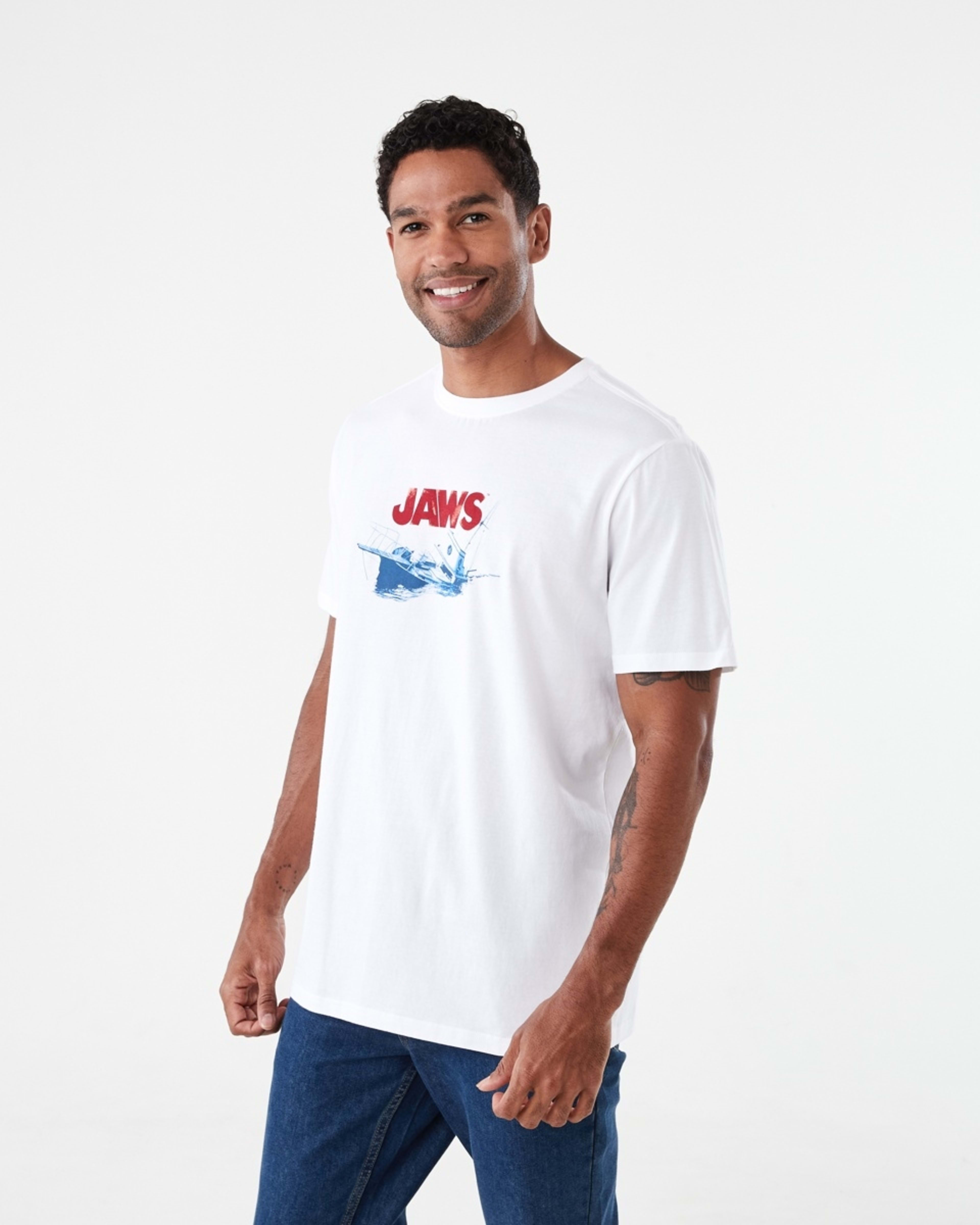 2 Jaws License T-shirt White, 2 of 6
