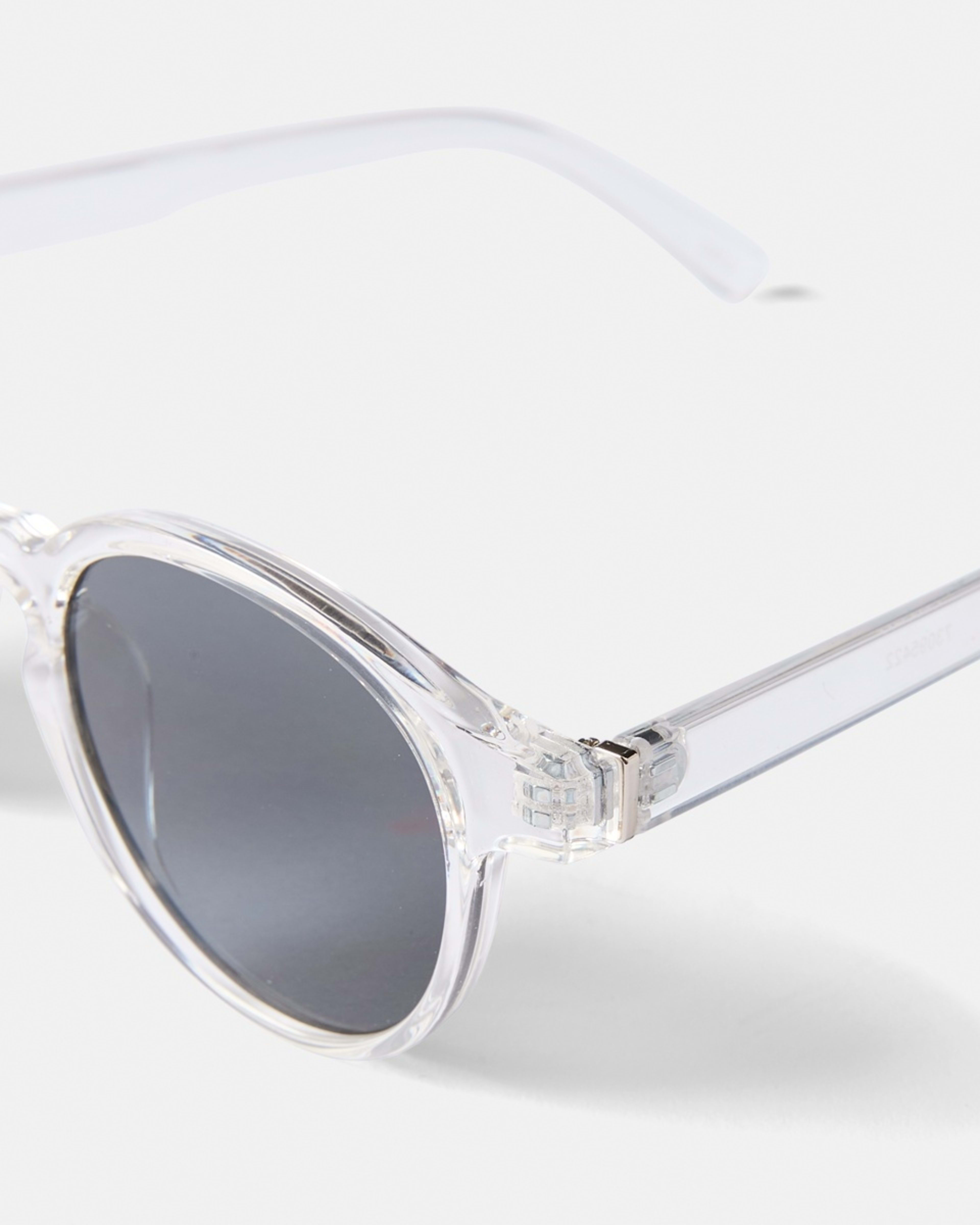 4 Clear Frame Sunglasses Clear, 4 of 6