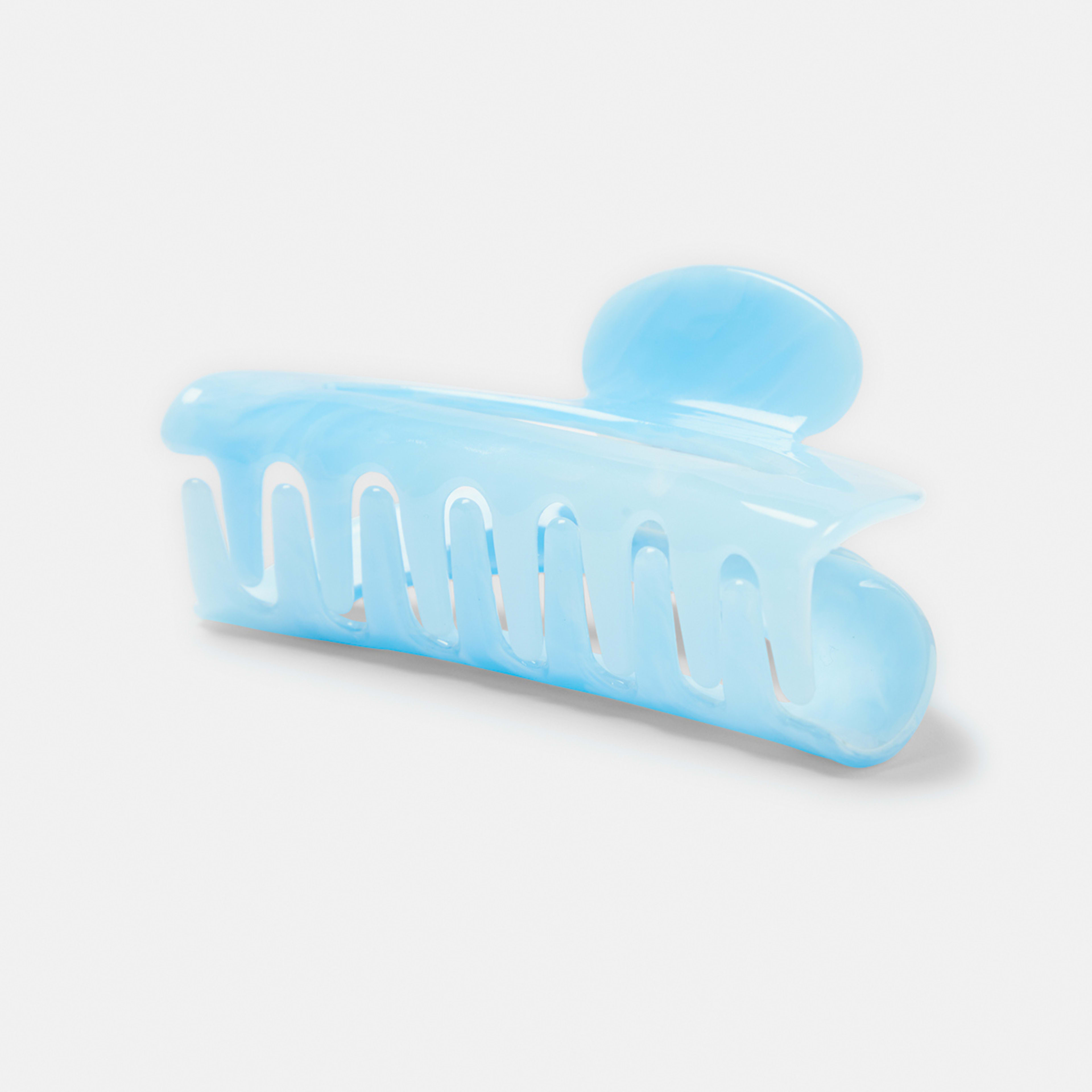 Large Cut Out Claw Hair Clip Baby Blue Kmart