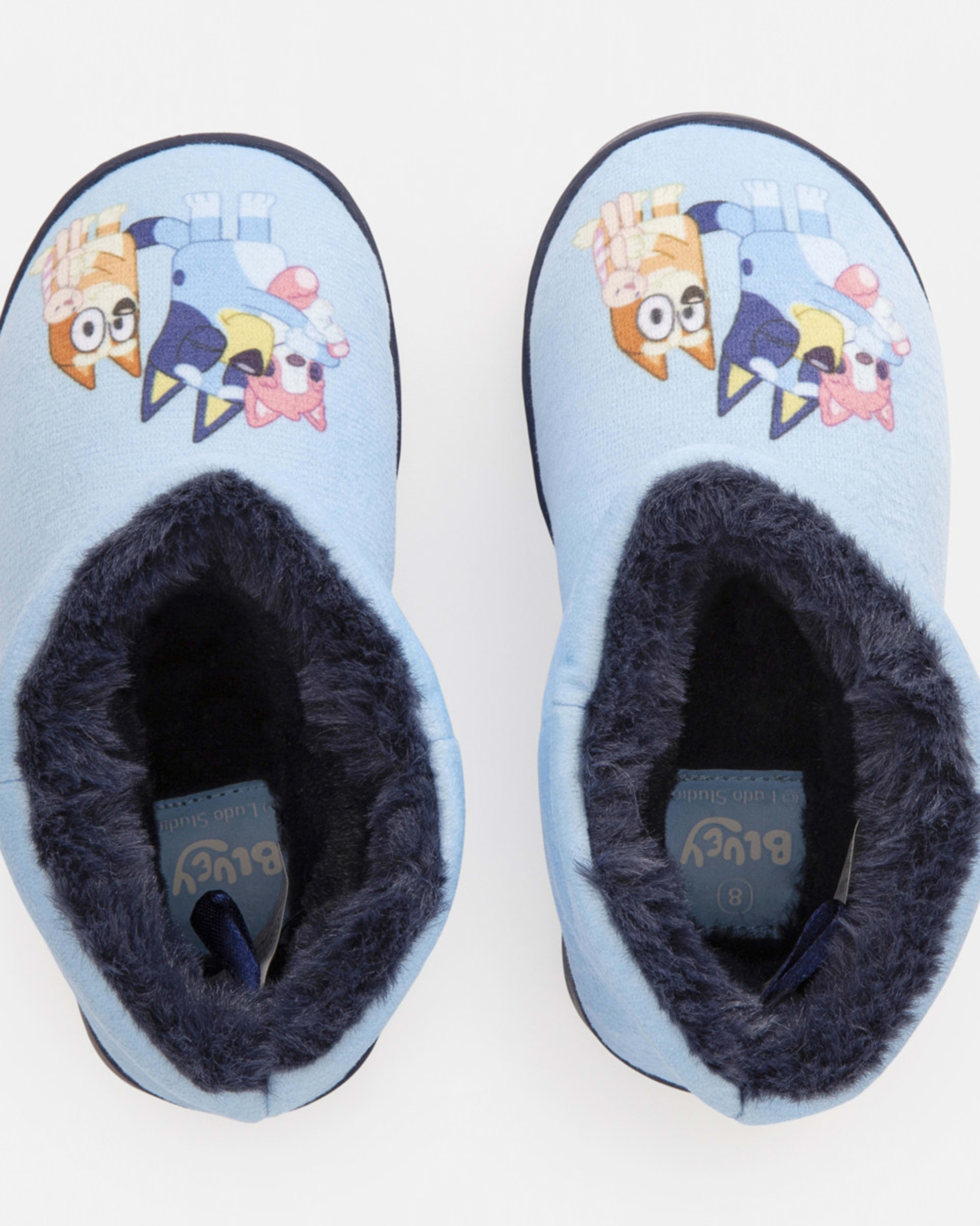 Junior Bluey License Slipper Boots Kmart