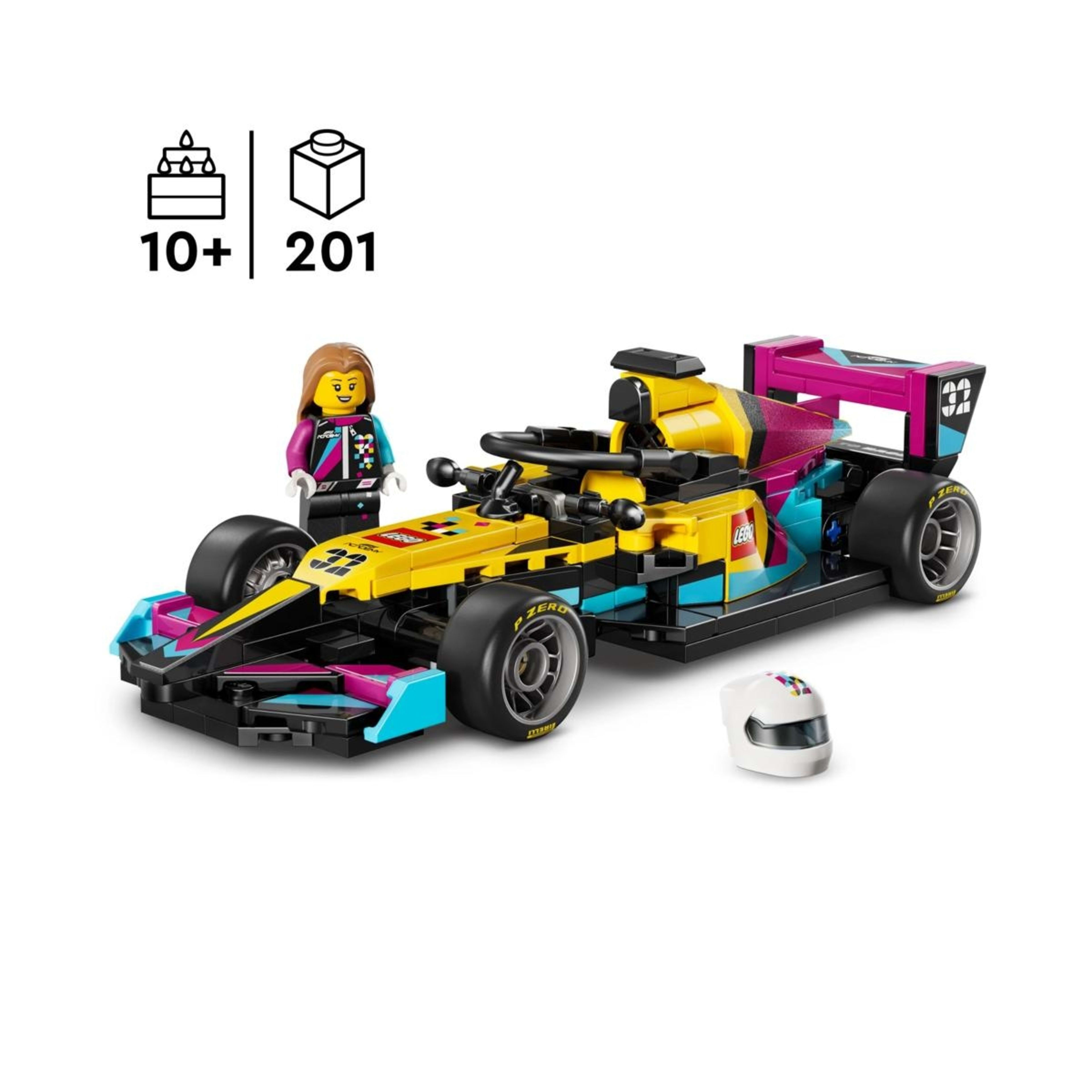 4 LEGO Speed Champions F1 ACADEMY LEGO Race Car 77258, 4 of 9
