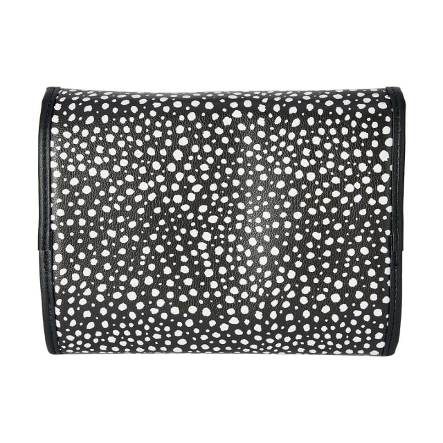OXX Cosmetics Travel Bag Black and White Kmart NZ