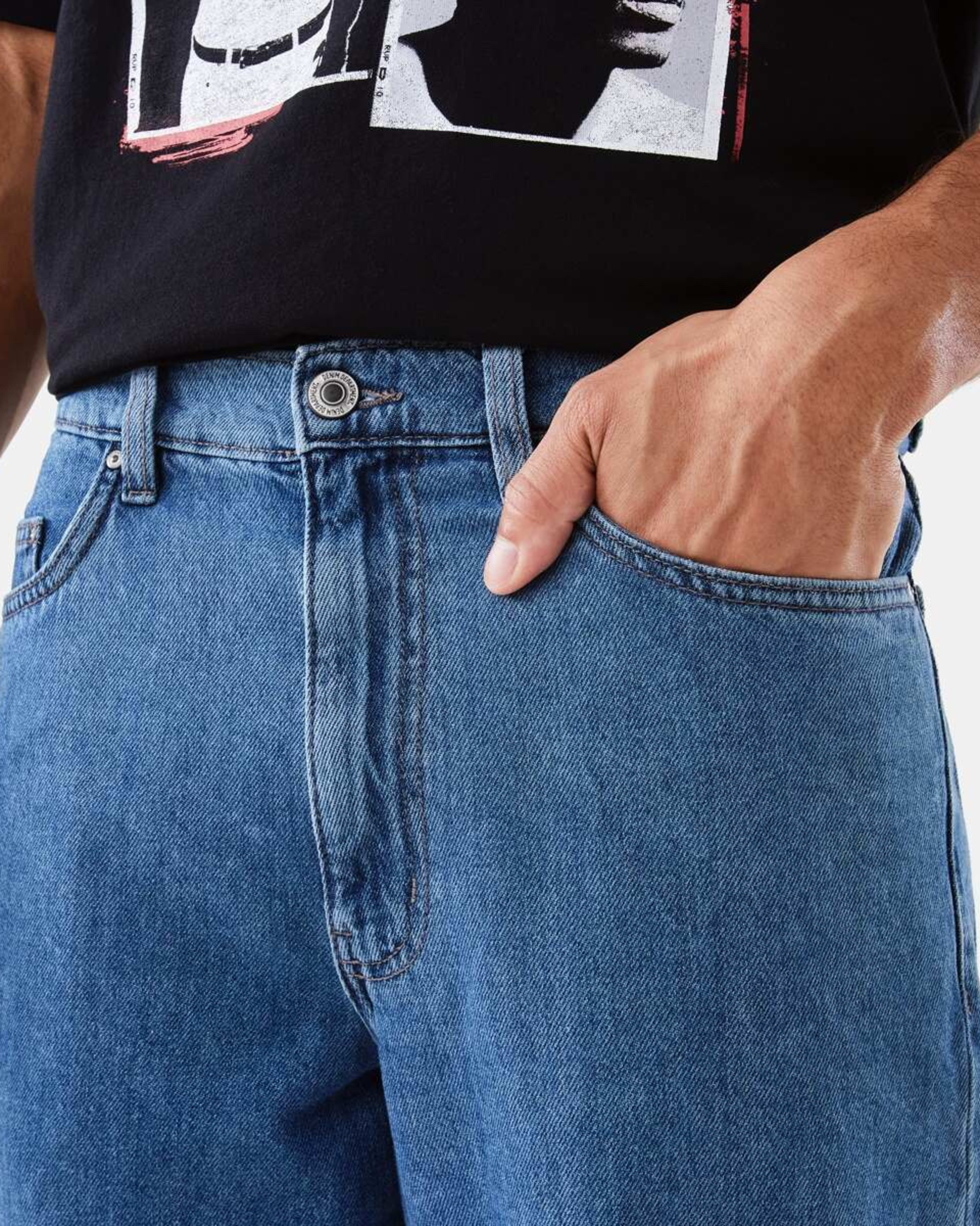 5 Relaxed Jeans MID WASH, 5 of 7