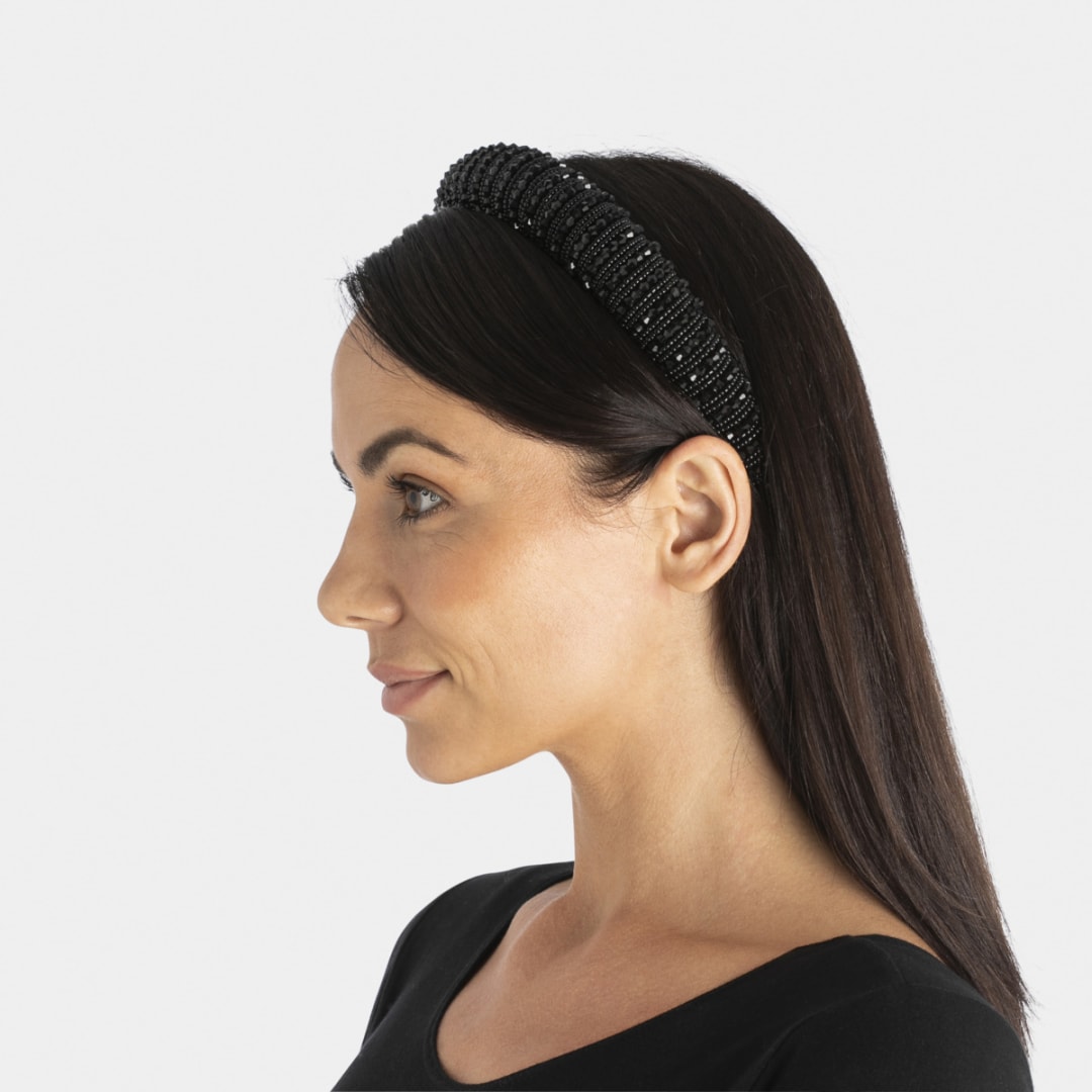 Jewel Headband Black Kmart