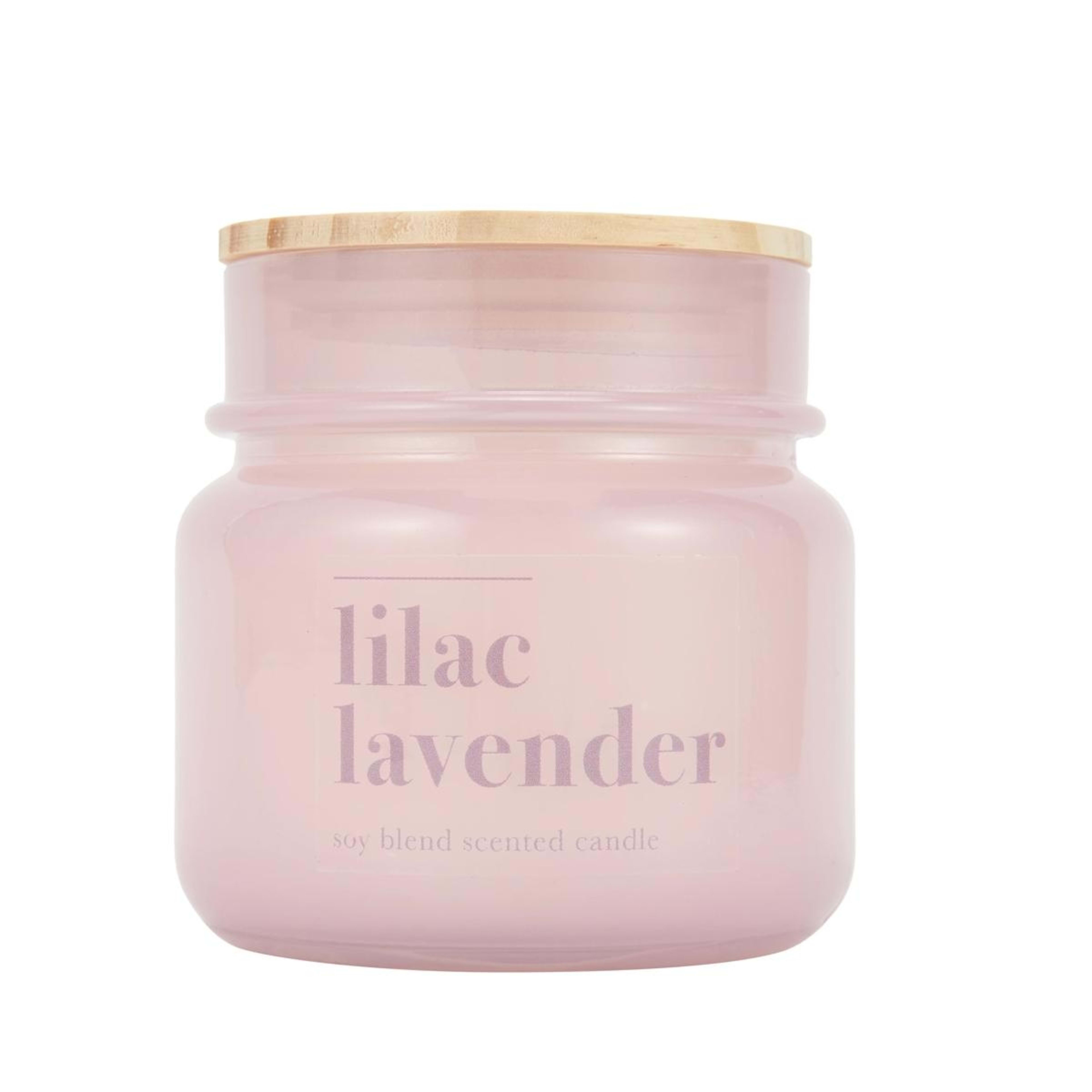 1 Lilac Lavender Jar Candle, 1 of 4