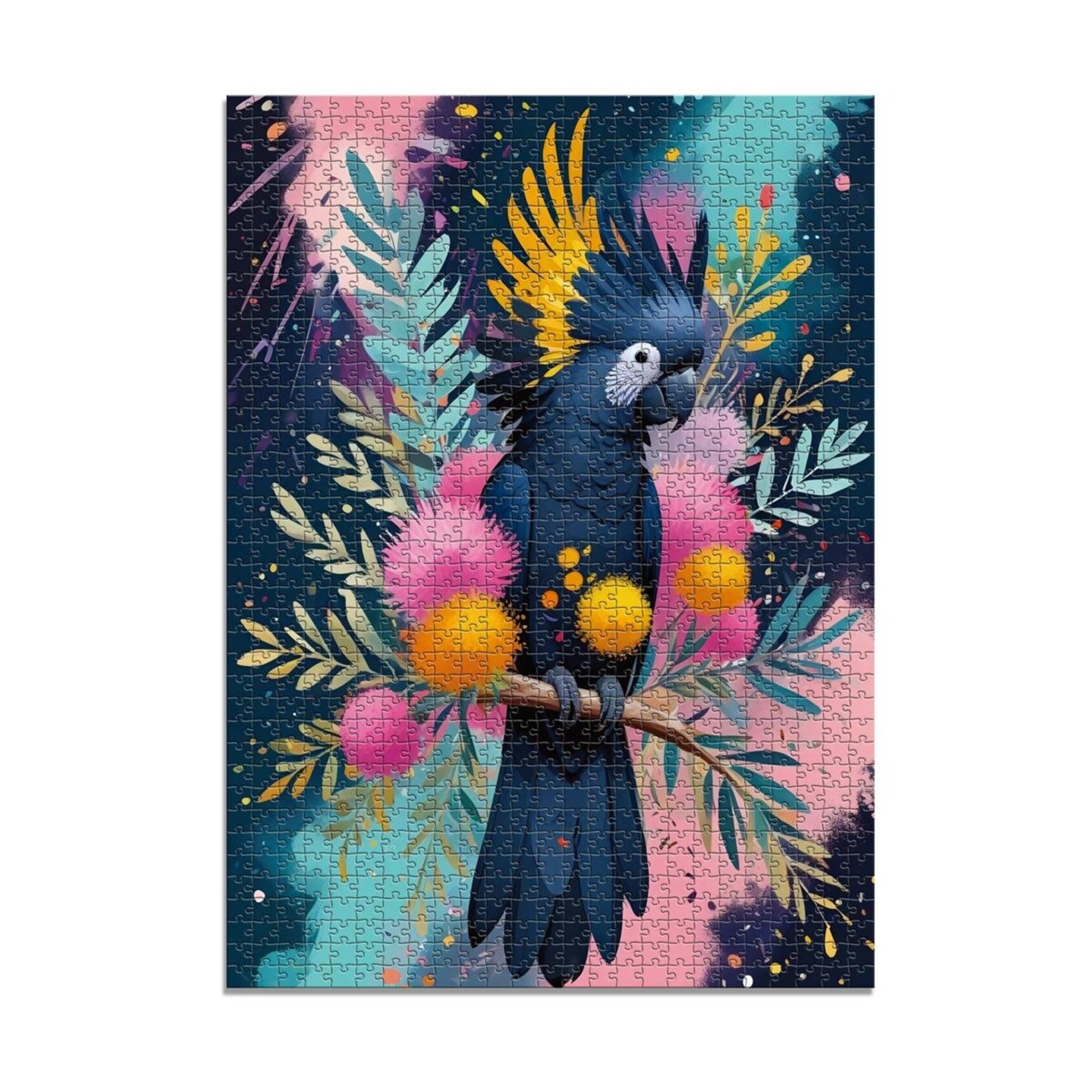 6 1000 Piece Painted Floral Puzzle - Assorted, 6 of 9