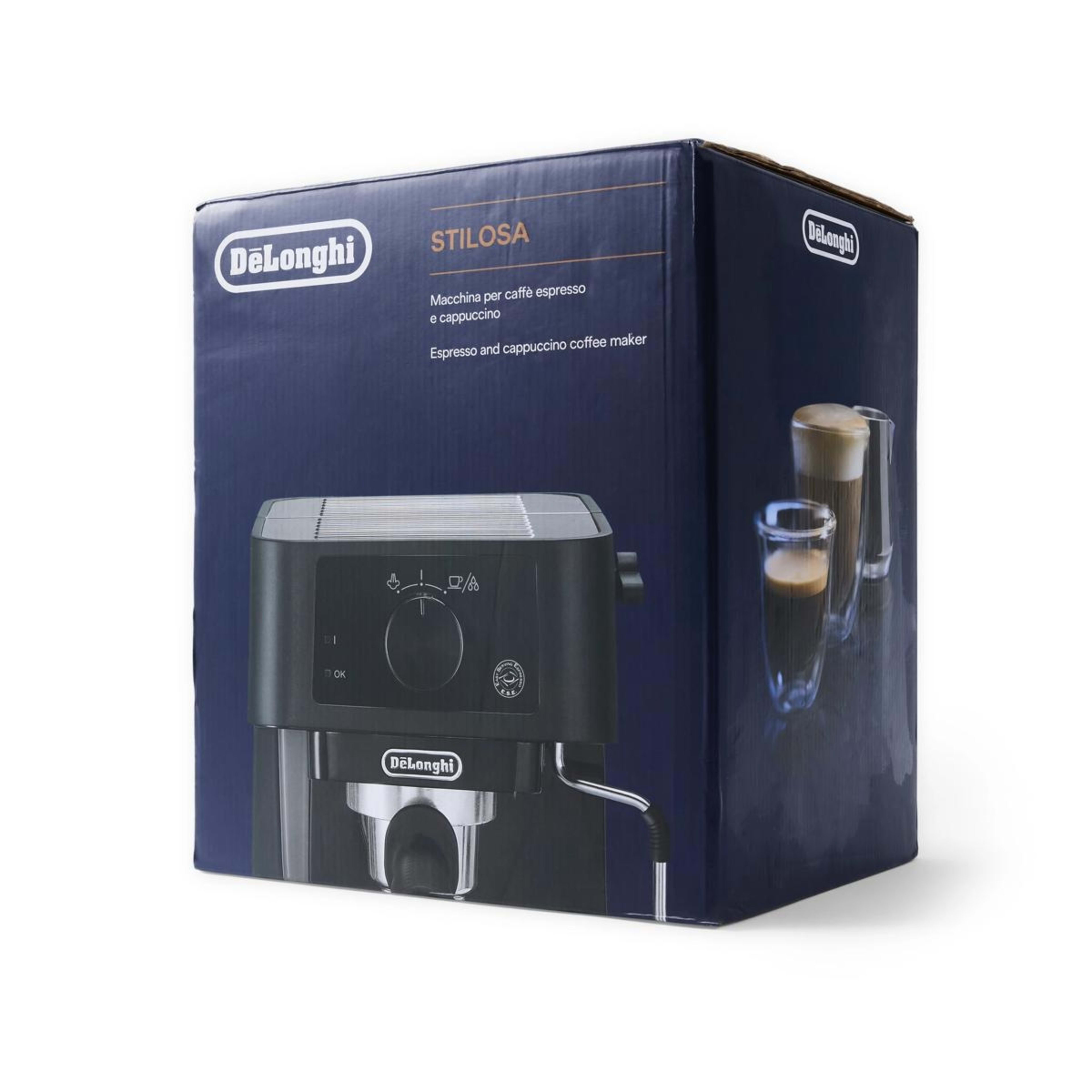 6 De'Longhi Stilosa Manual Pump Coffee Machine, 6 of 9