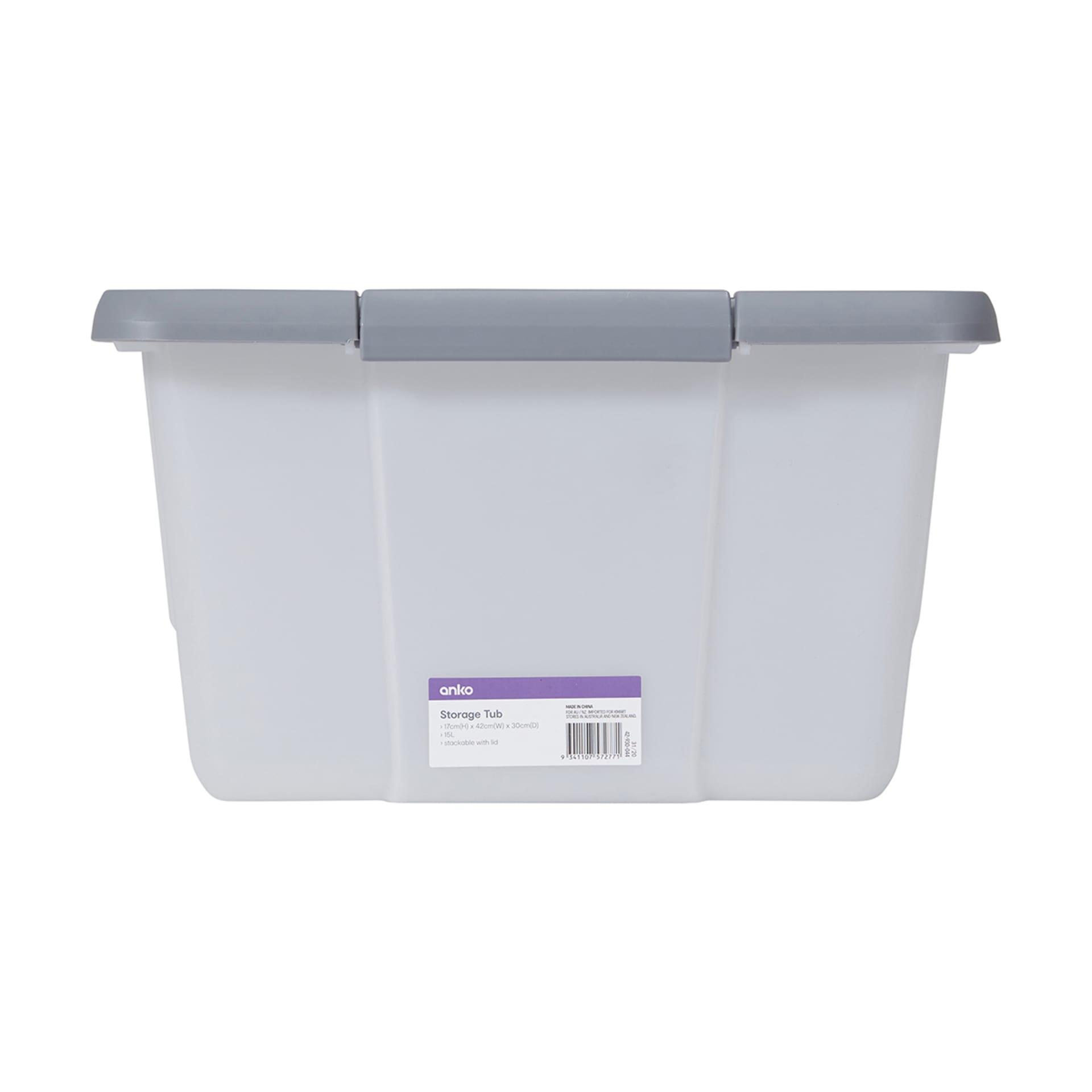 15L Storage Tub Kmart